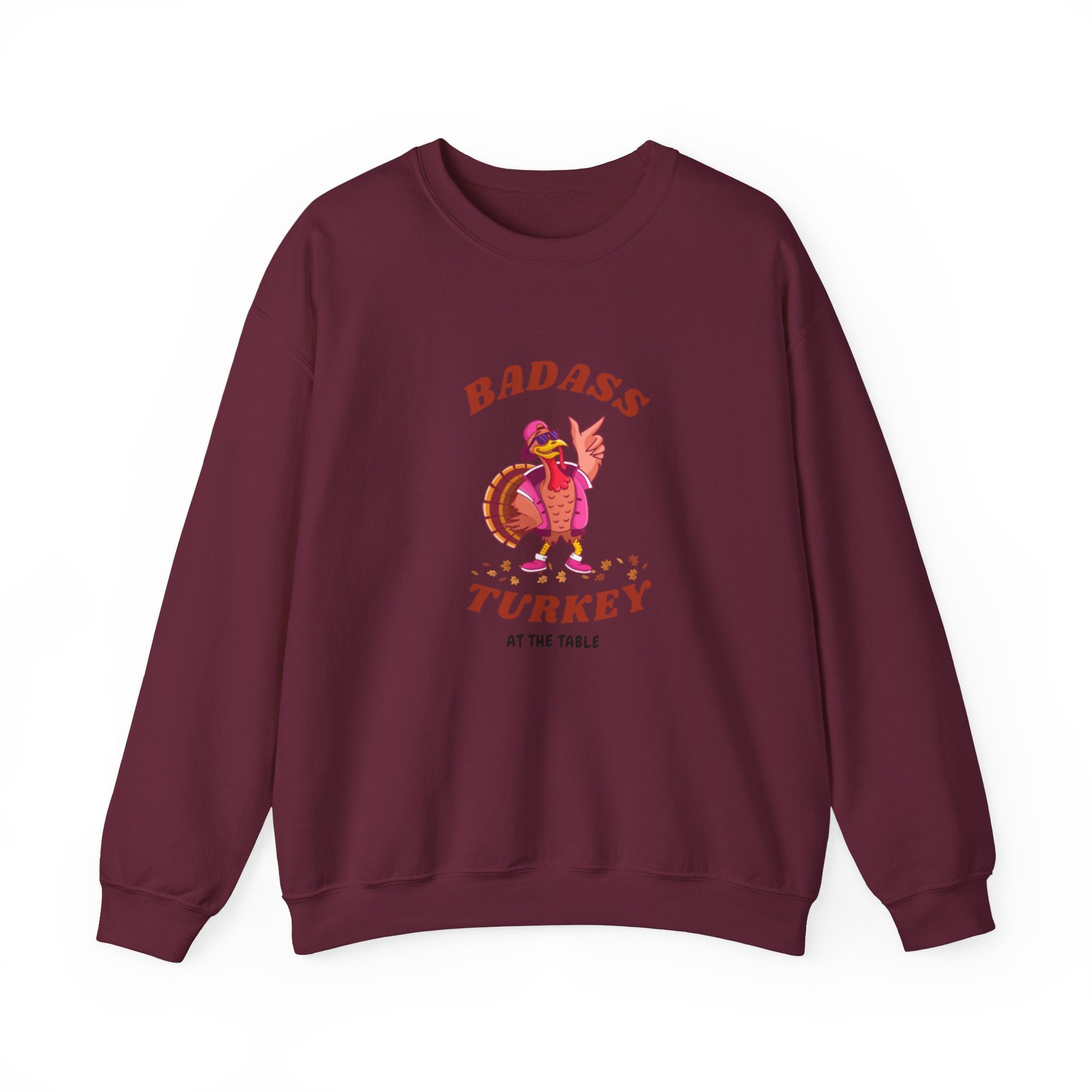 Badass Turkey Unisex Heavy Blend™ Crewneck Sweatshirt