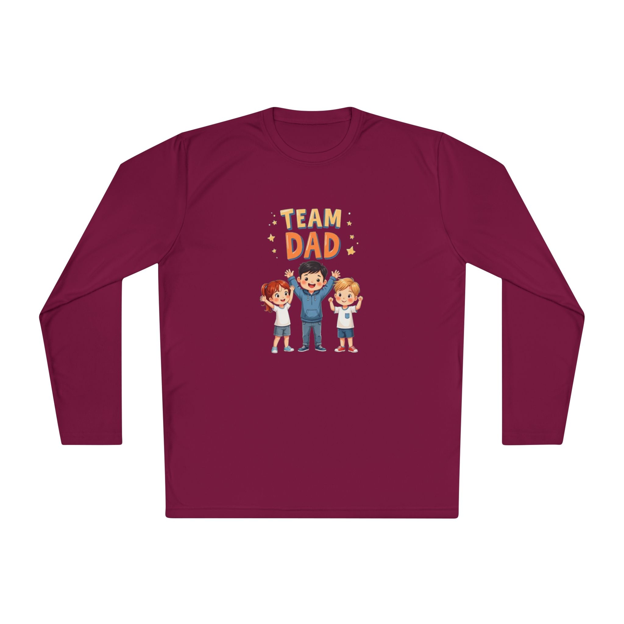 Team Dad Unisex Lightweight Long Sleeve Tee