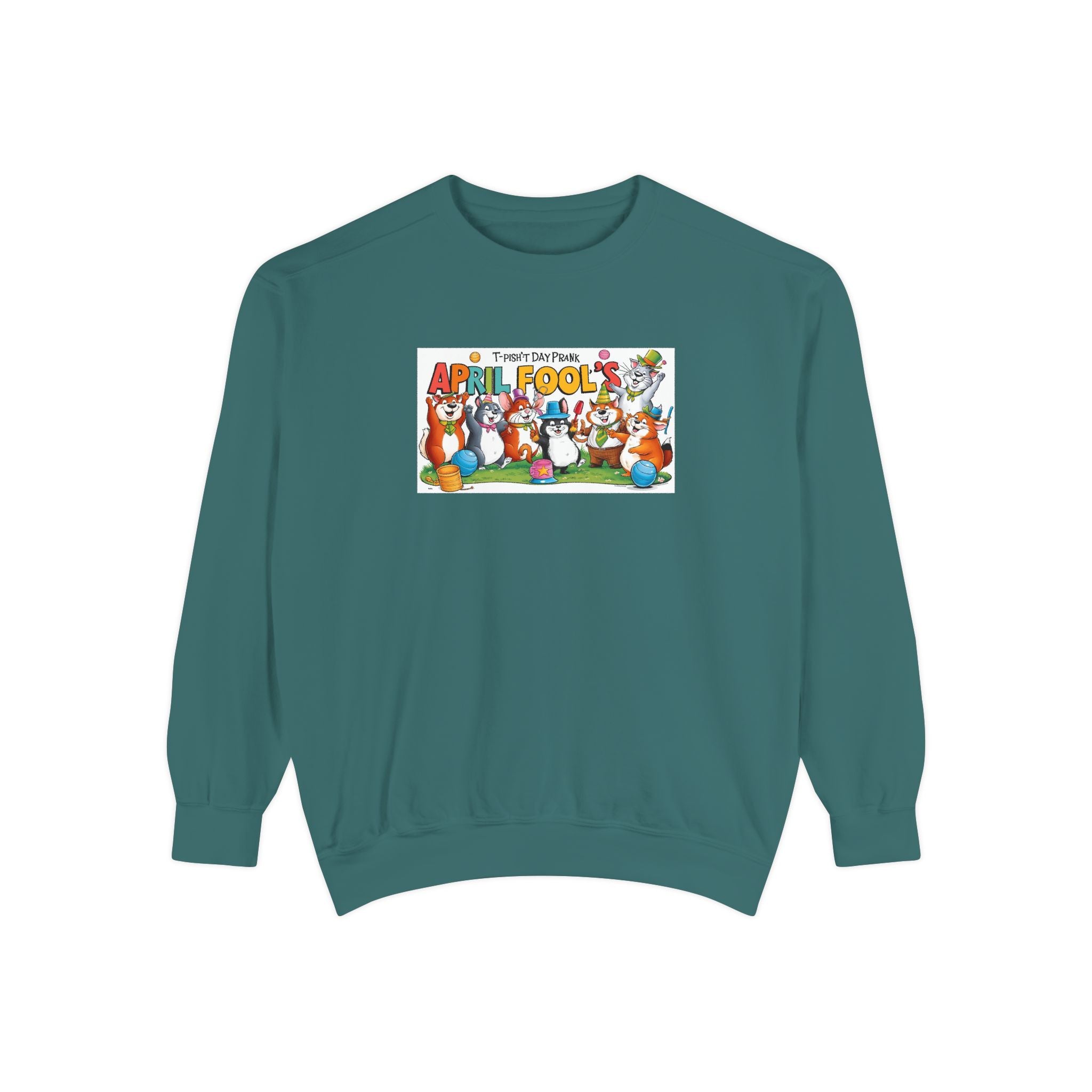 T-Pish'-T Day Prank Cartoon Sweatshirt