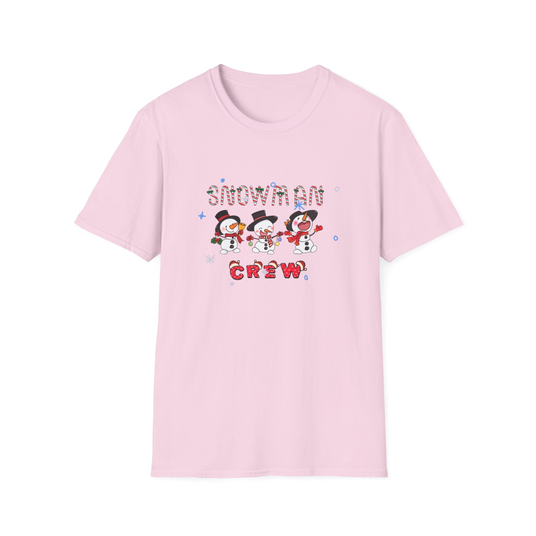 Snowman Crew Unisex Softstyle T-Shirt