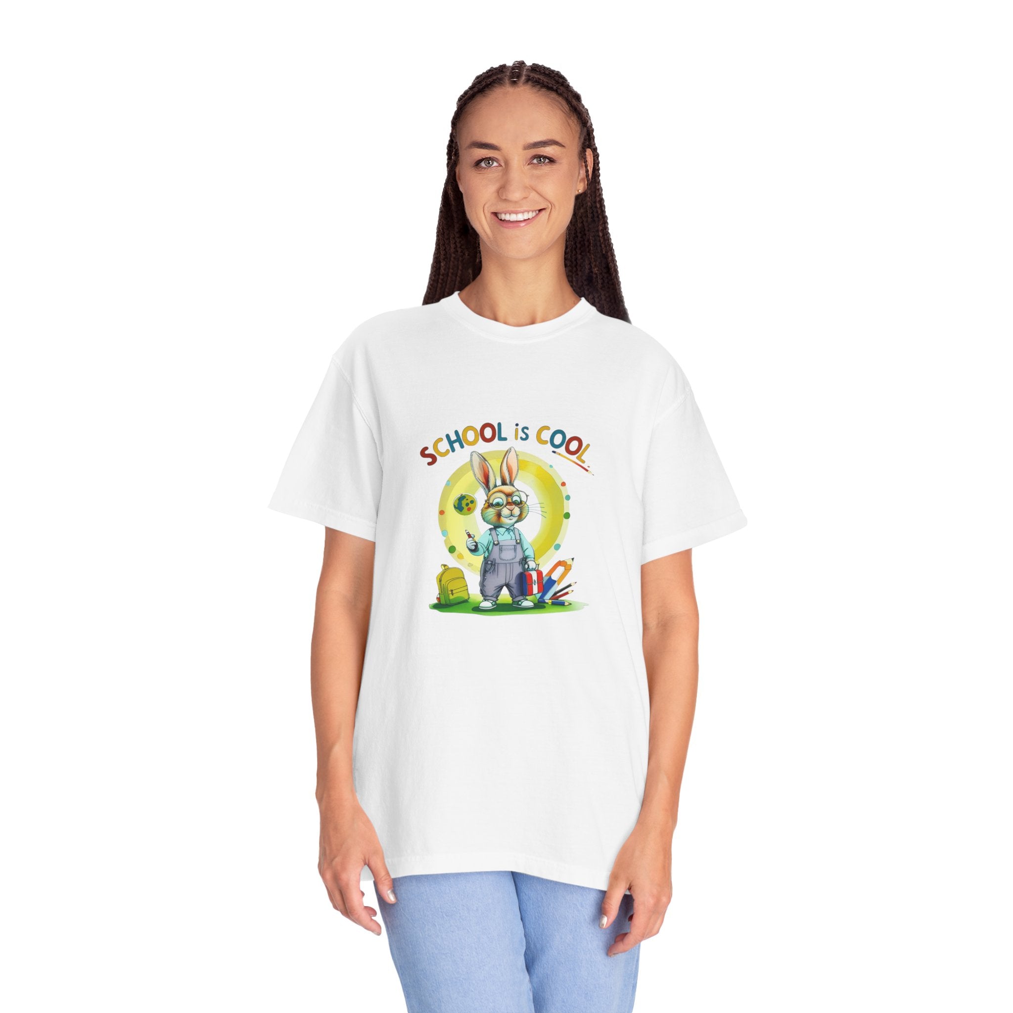 School is Cool Unisex Garment-Dyed Tee