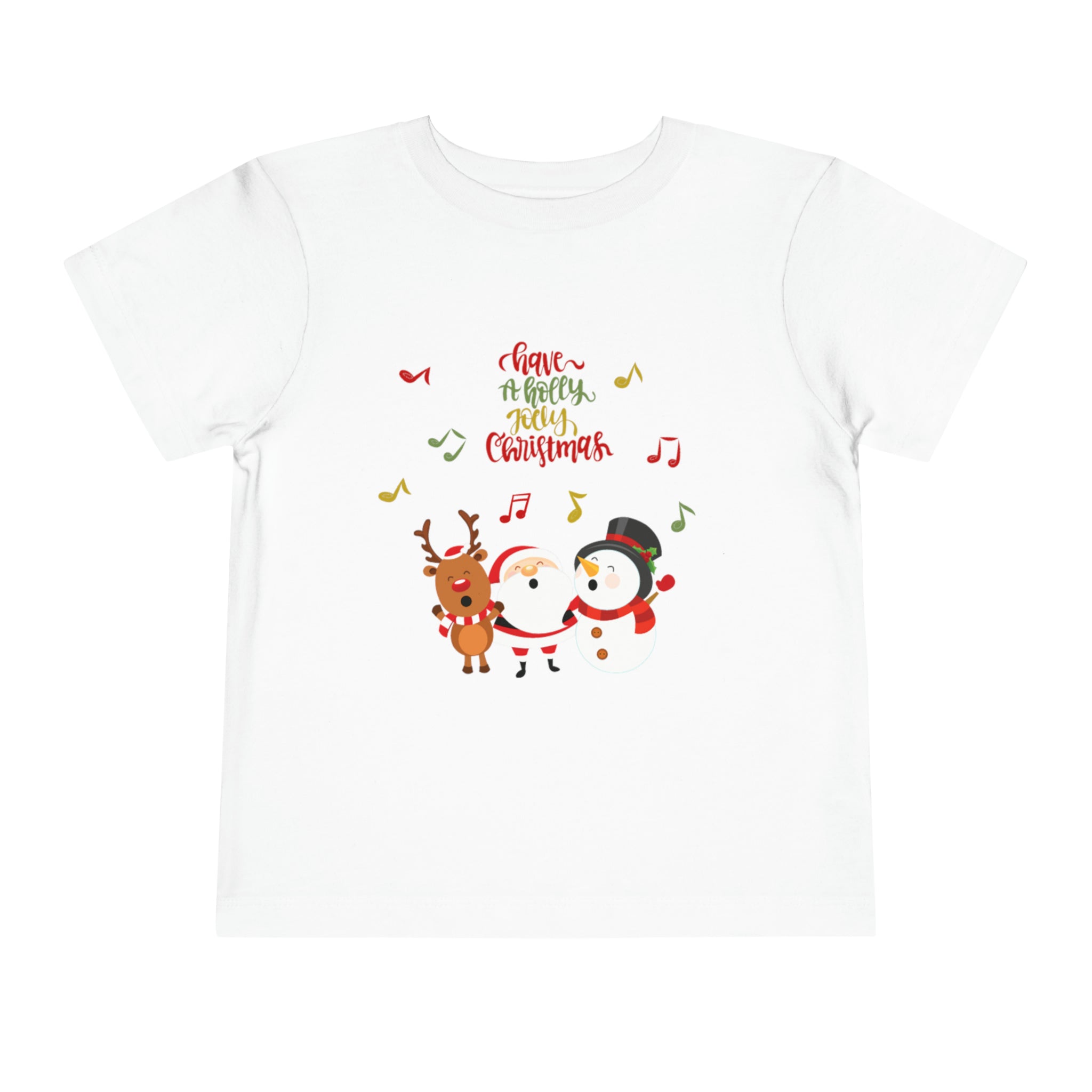 Have A  Holly Jolly ChristmasToddler Short Sleeve Tee