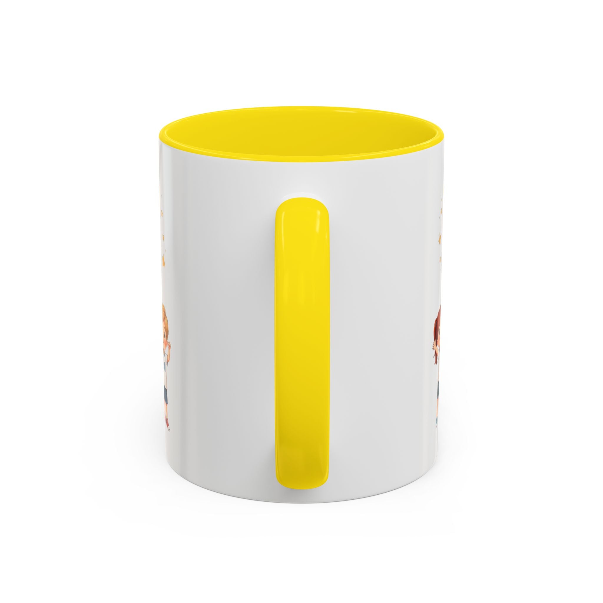Team Dad Accent Coffee Mug