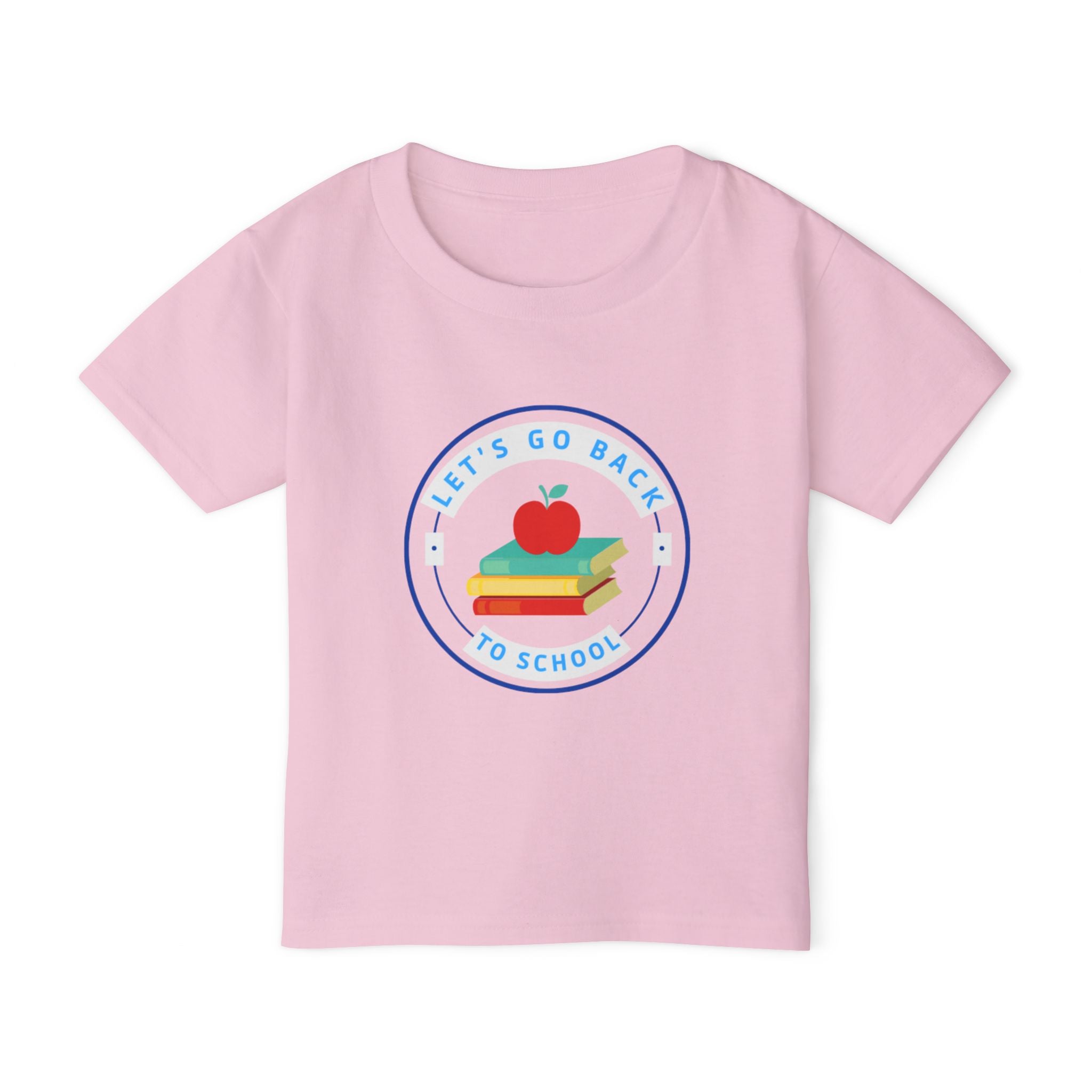 Let's Go Back To School Heavy Cotton™ Toddler T-shirt