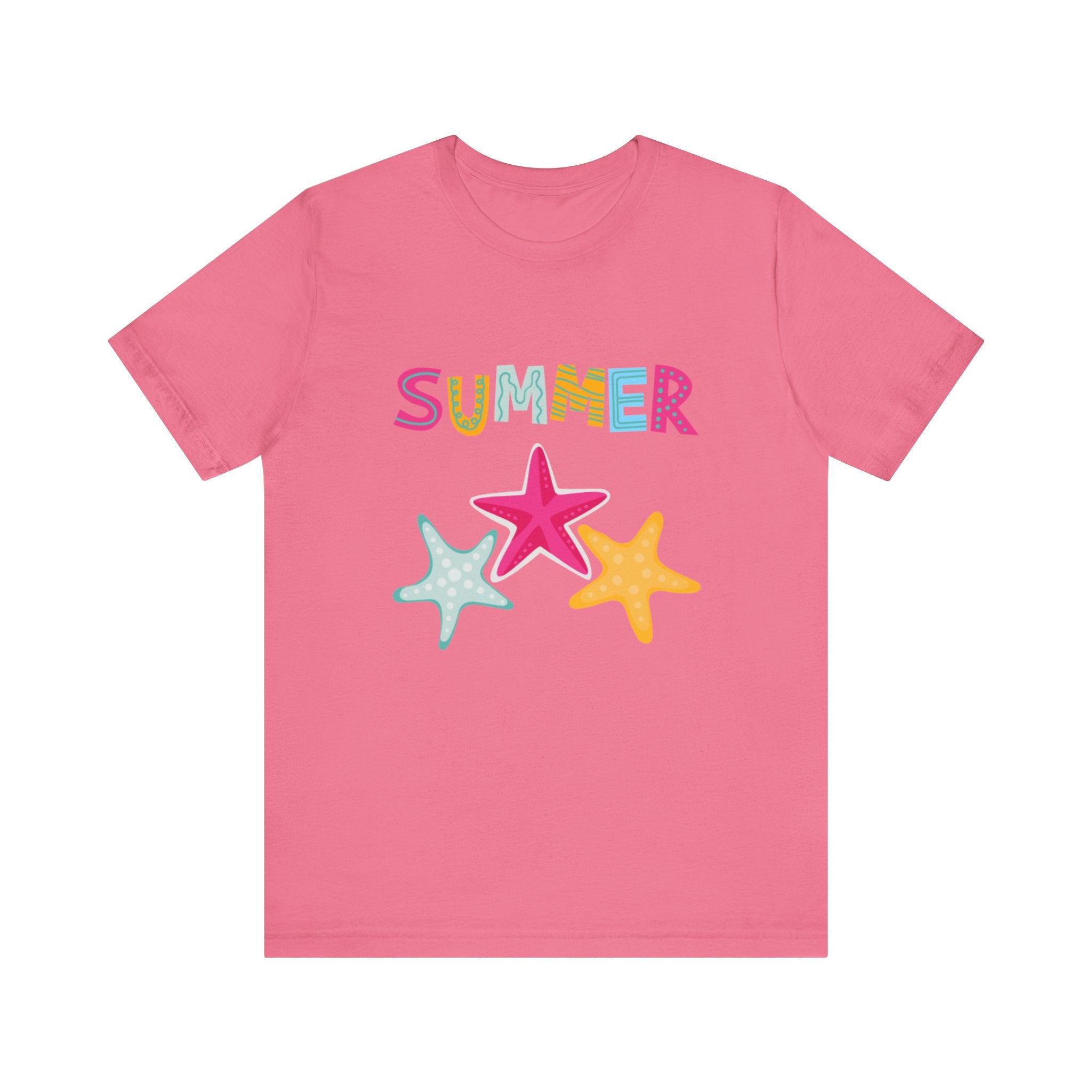 Summer Starfish Unisex Jersey Short Sleeve Tee