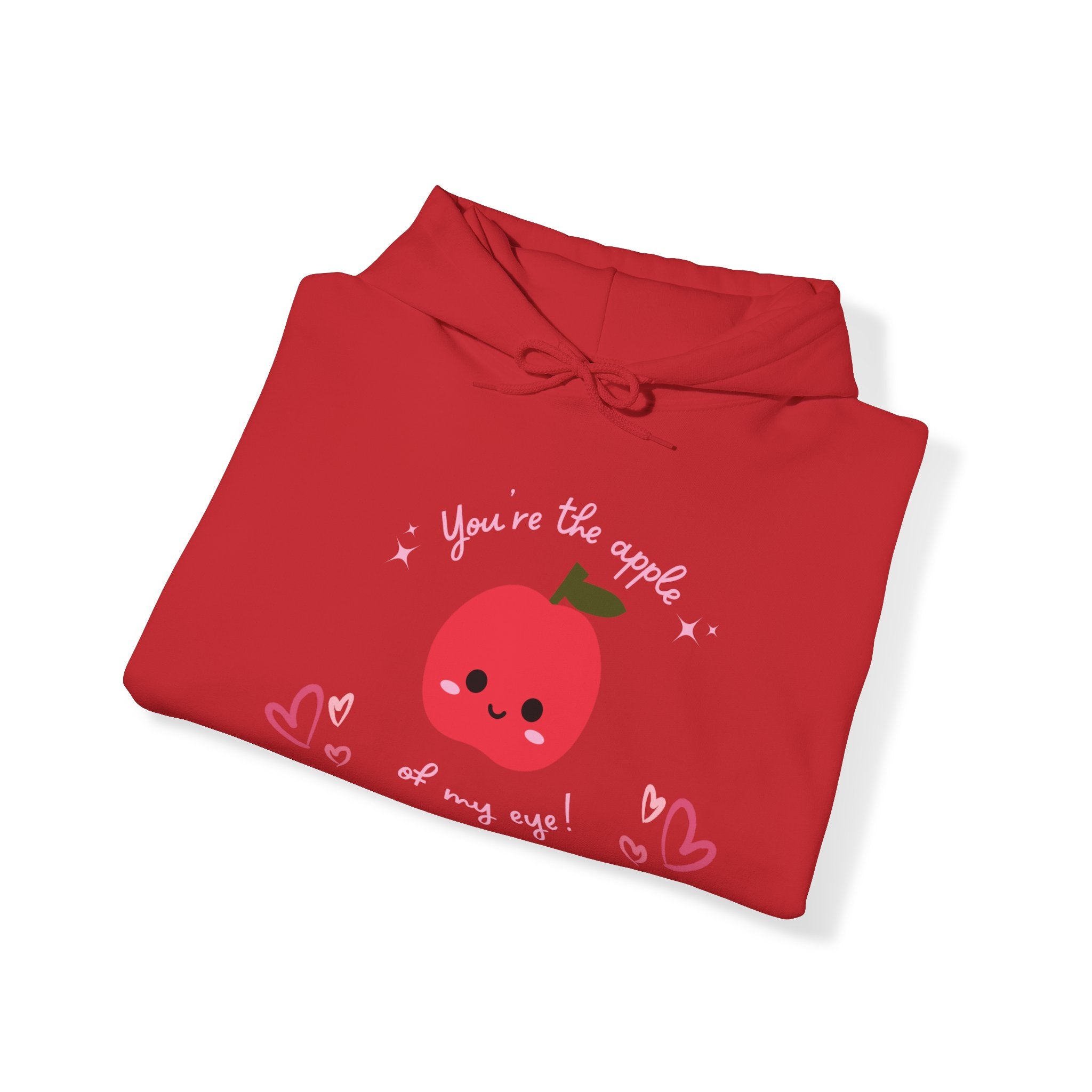 You Are The Apple Of My Eyes Unisex Heavy Blend™ Hooded Sweatshirt
