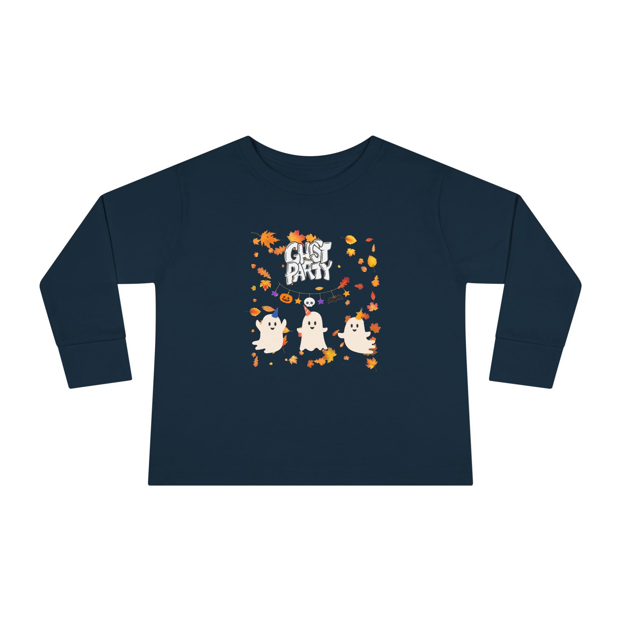 Ghost Party Toddler Long Sleeve Tee
