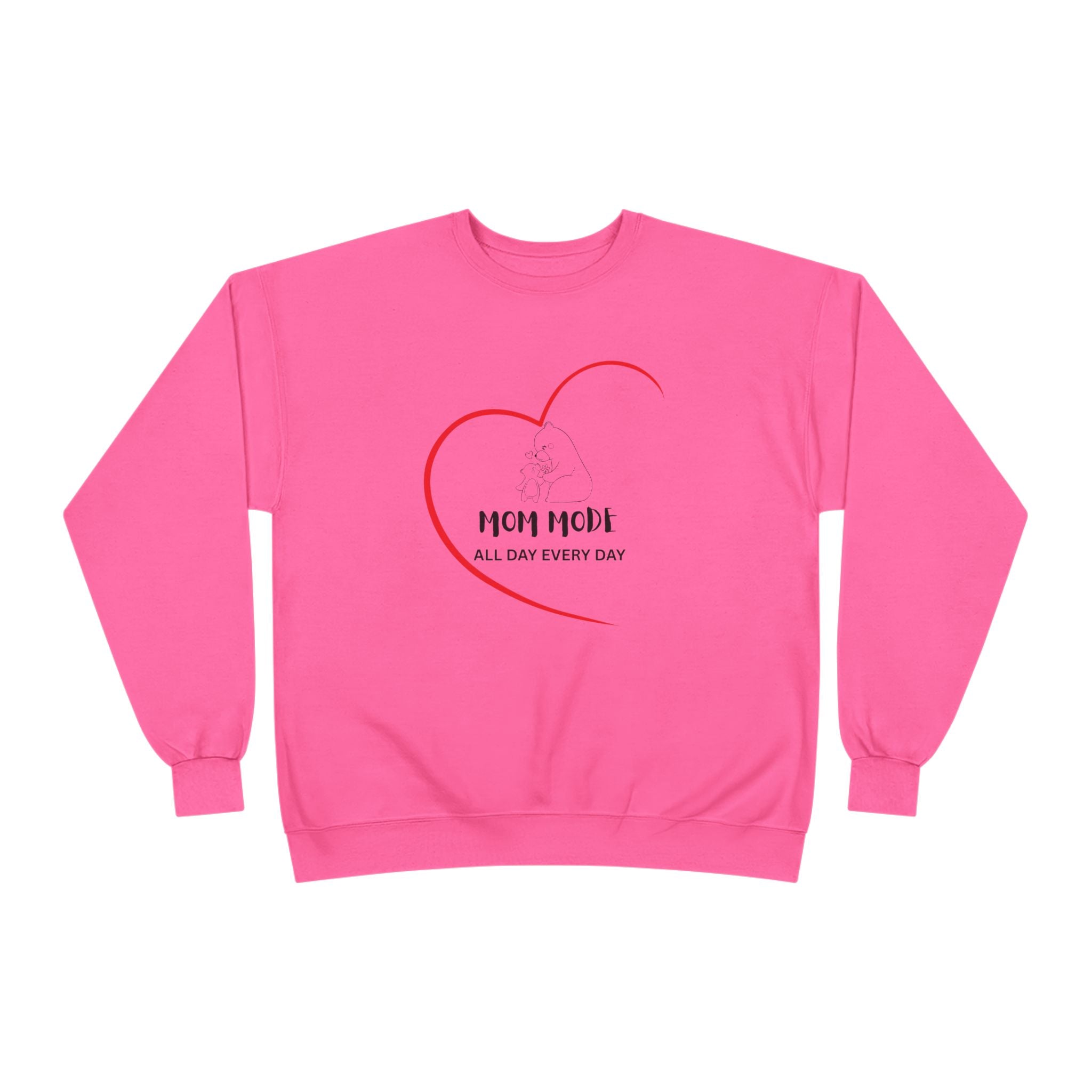 Mom Mode Eco-Friendly Crewneck Sweatshirt
