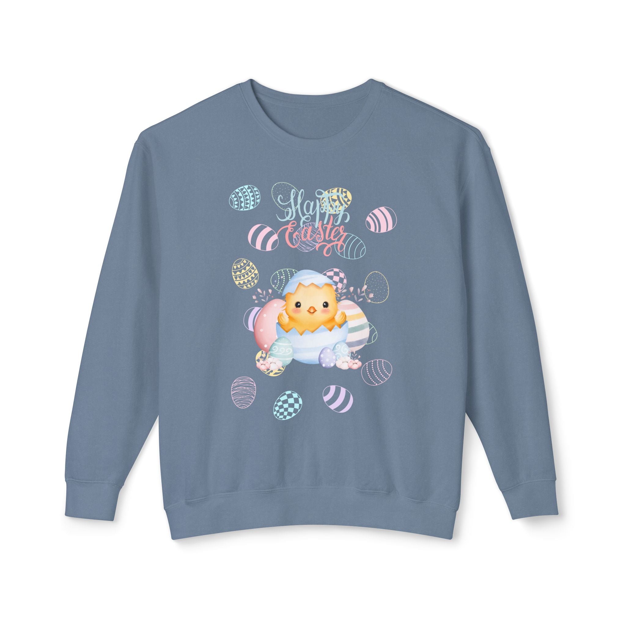 Chick Happy Easter Crewneck Sweatshirt