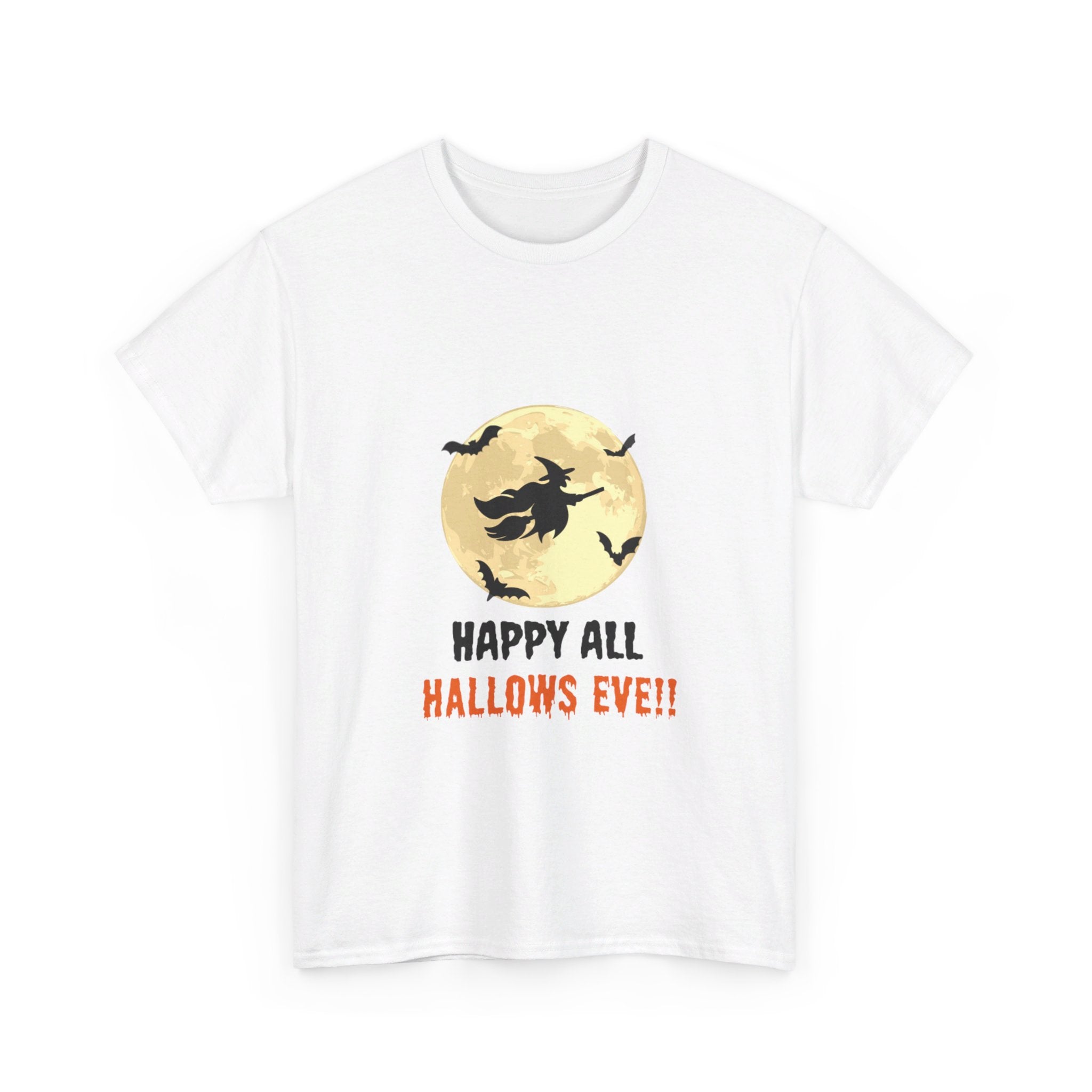 Happy All Hallows Eve Unisex Heavy Cotton Tee