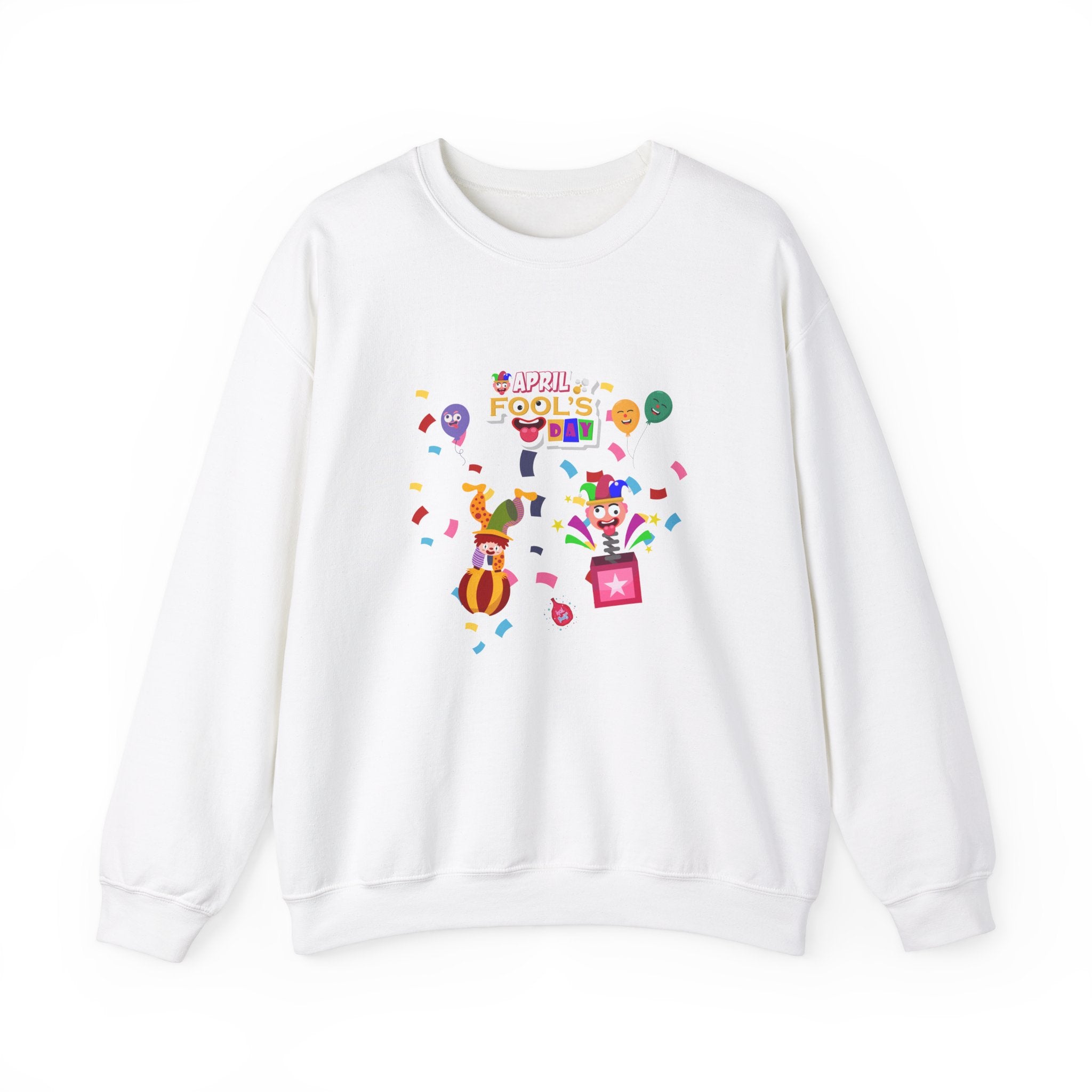 All April Fool's Day Fun Unisex Crewneck Sweatshirt