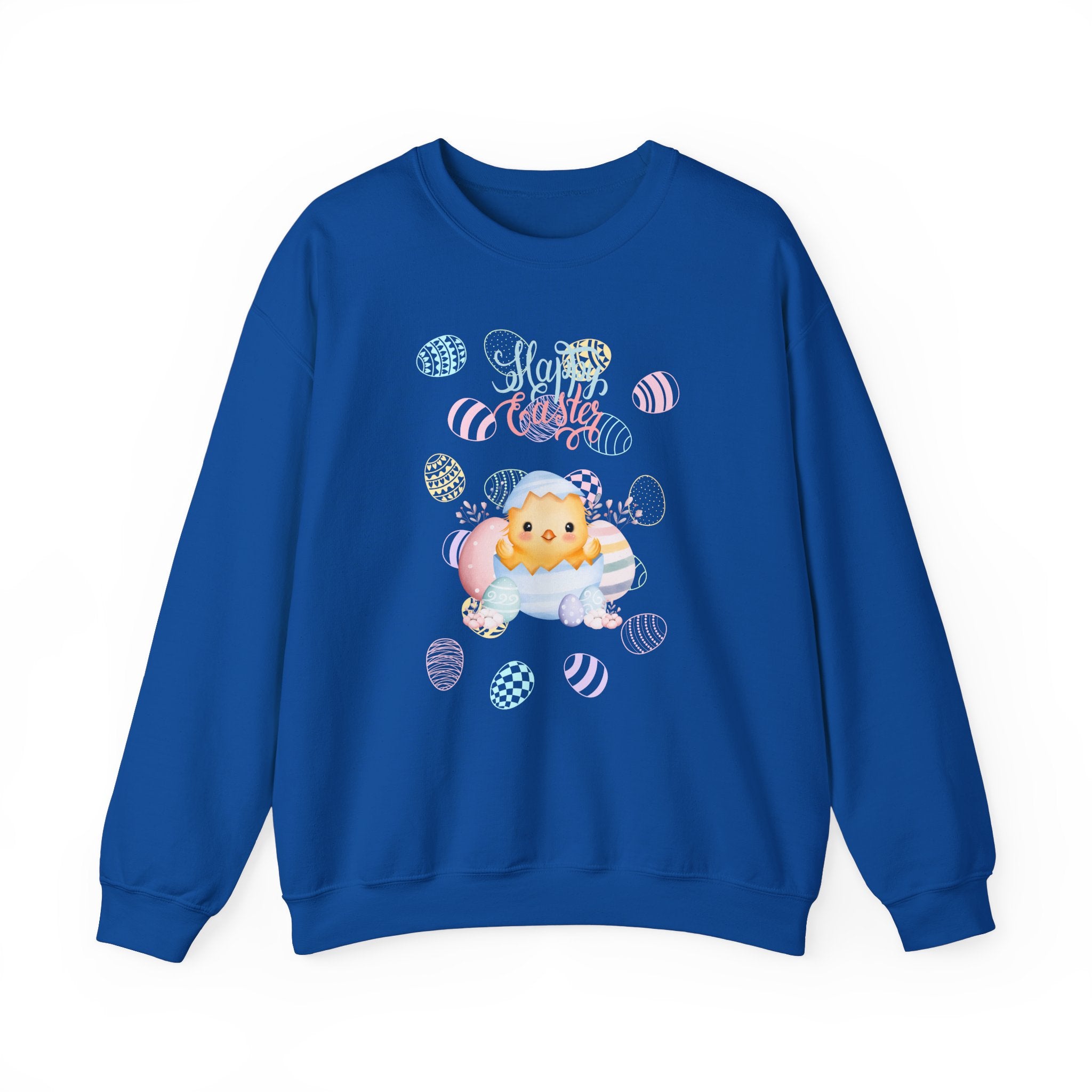 Chick Happy Easter Crewneck Sweatshirt - Unisex Heavy Blend™