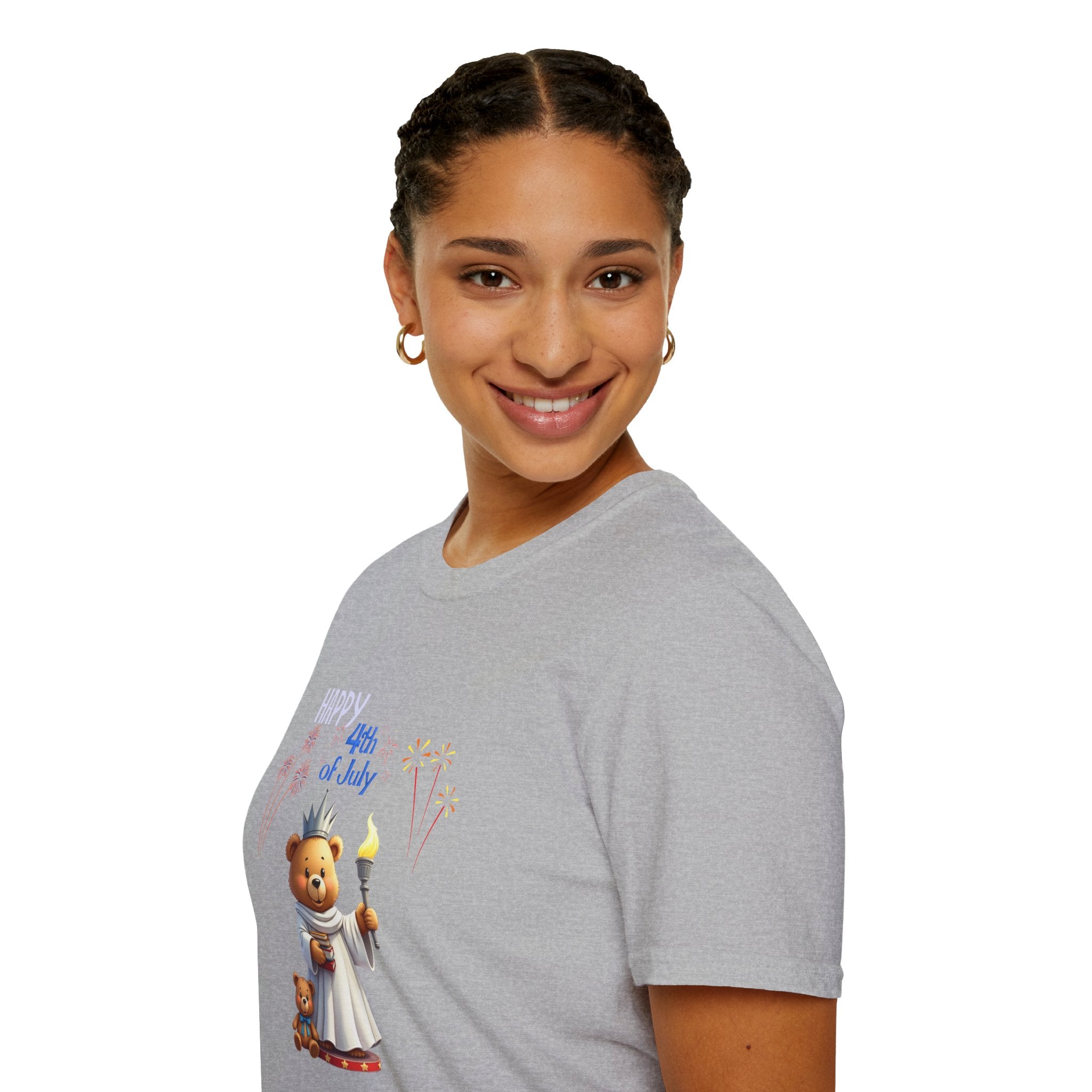Lady Liberty Unisex Softstyle T-Shirt