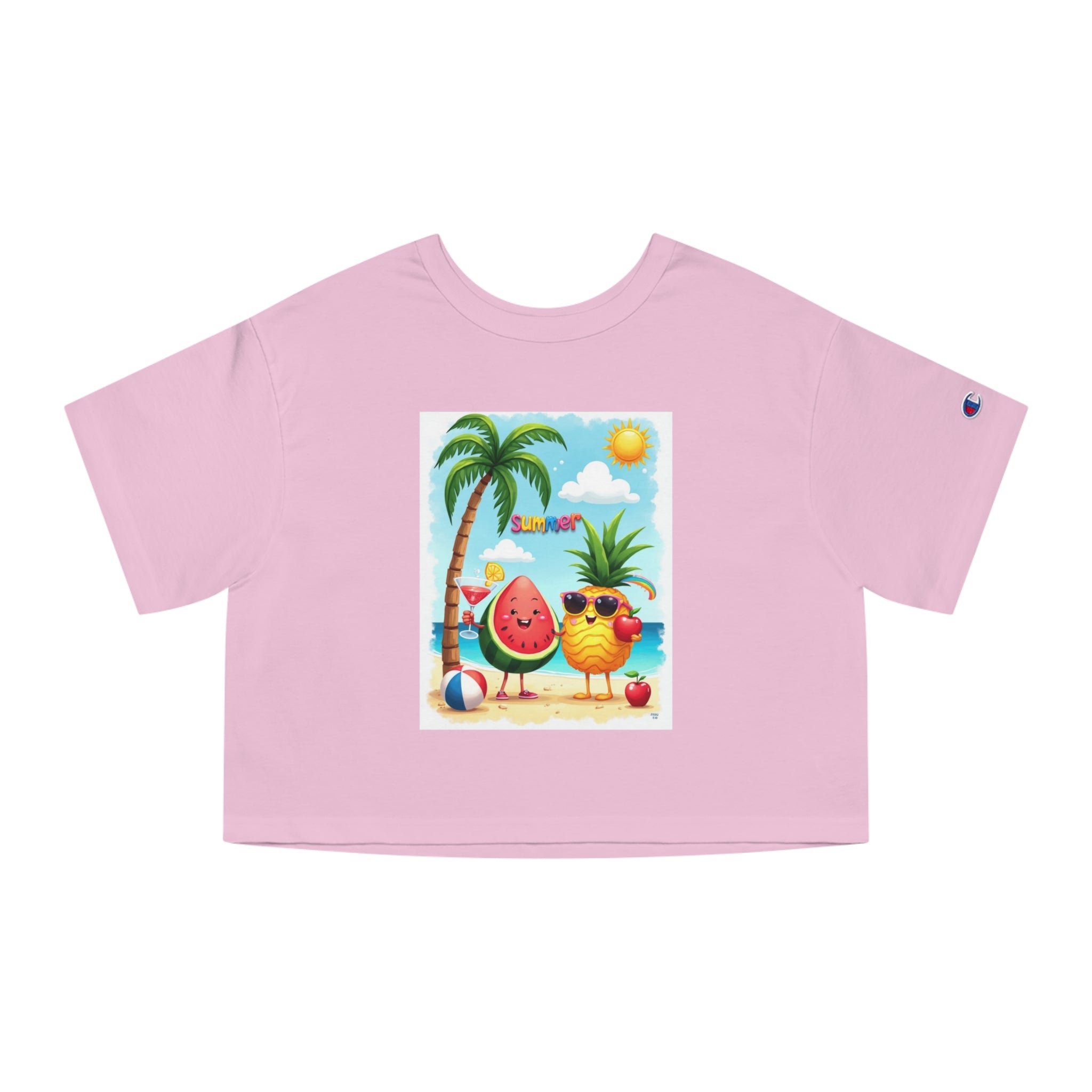 Summer Cool Cropped T-Shirt