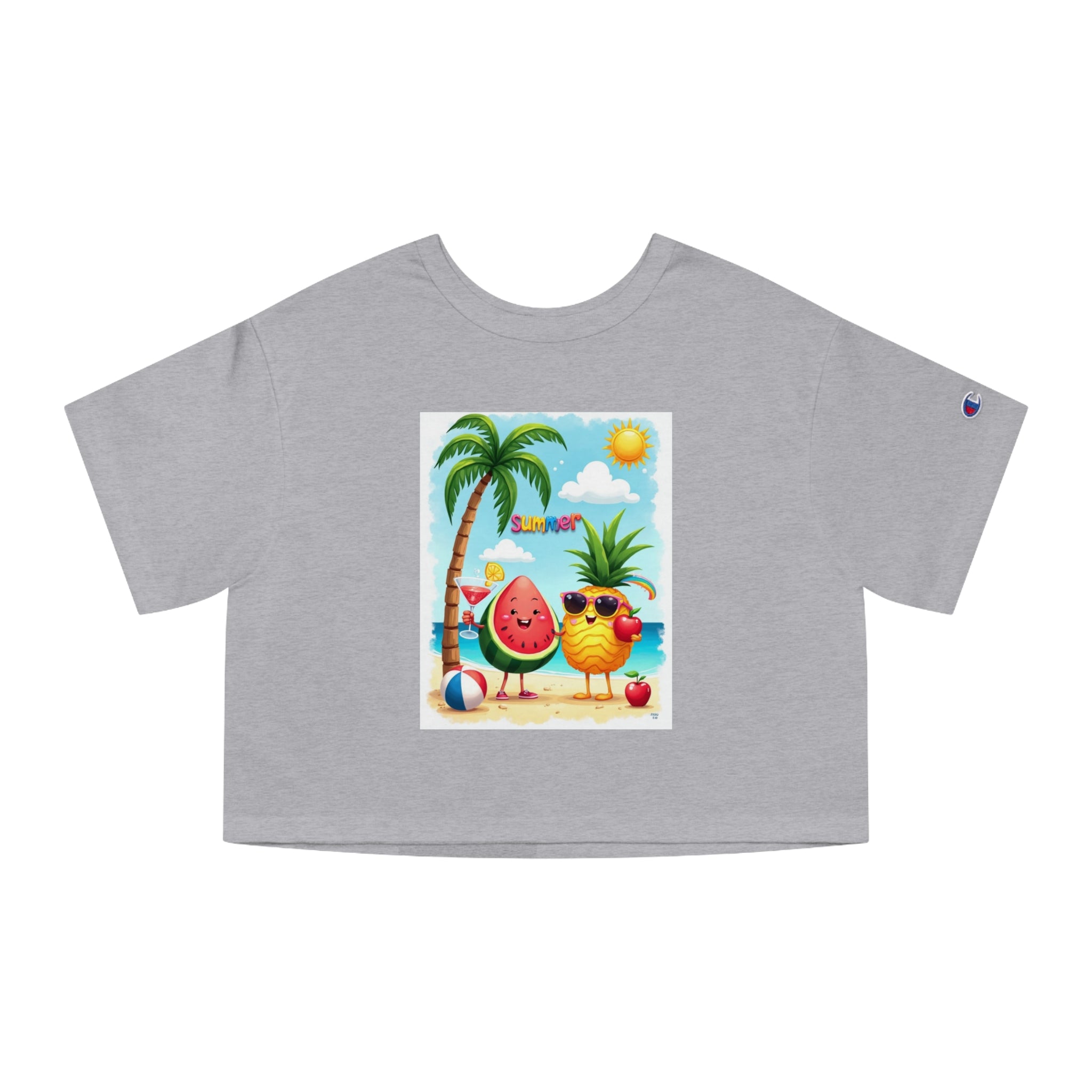 Summer Cool Cropped T-Shirt