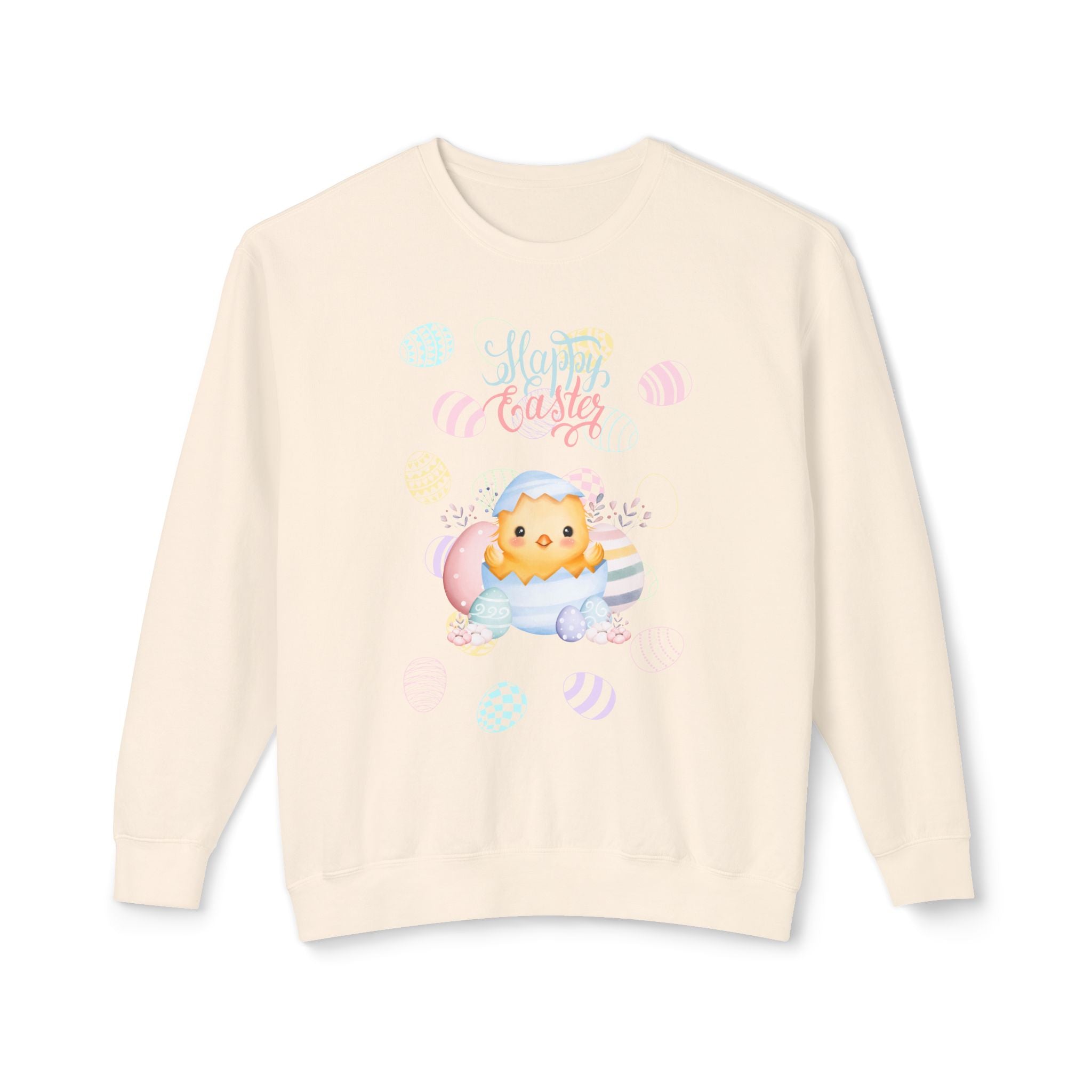 Chick Happy Easter Crewneck Sweatshirt