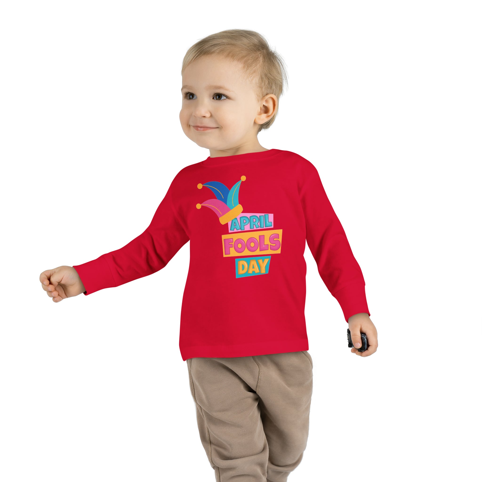 All Fool's Day Toddler Long Sleeve Tee