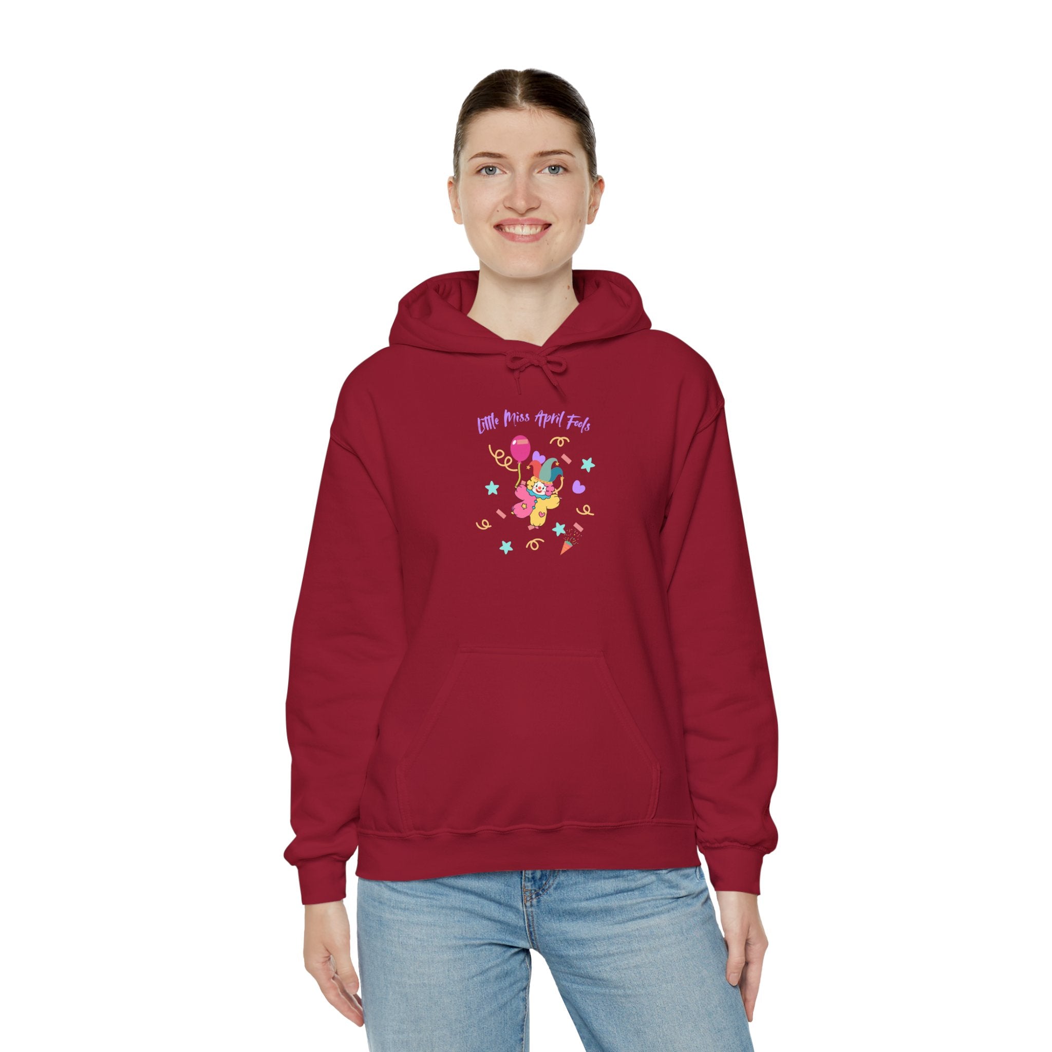 Little Miss April Fool's Day Playful Celebration Unisex Hoodie