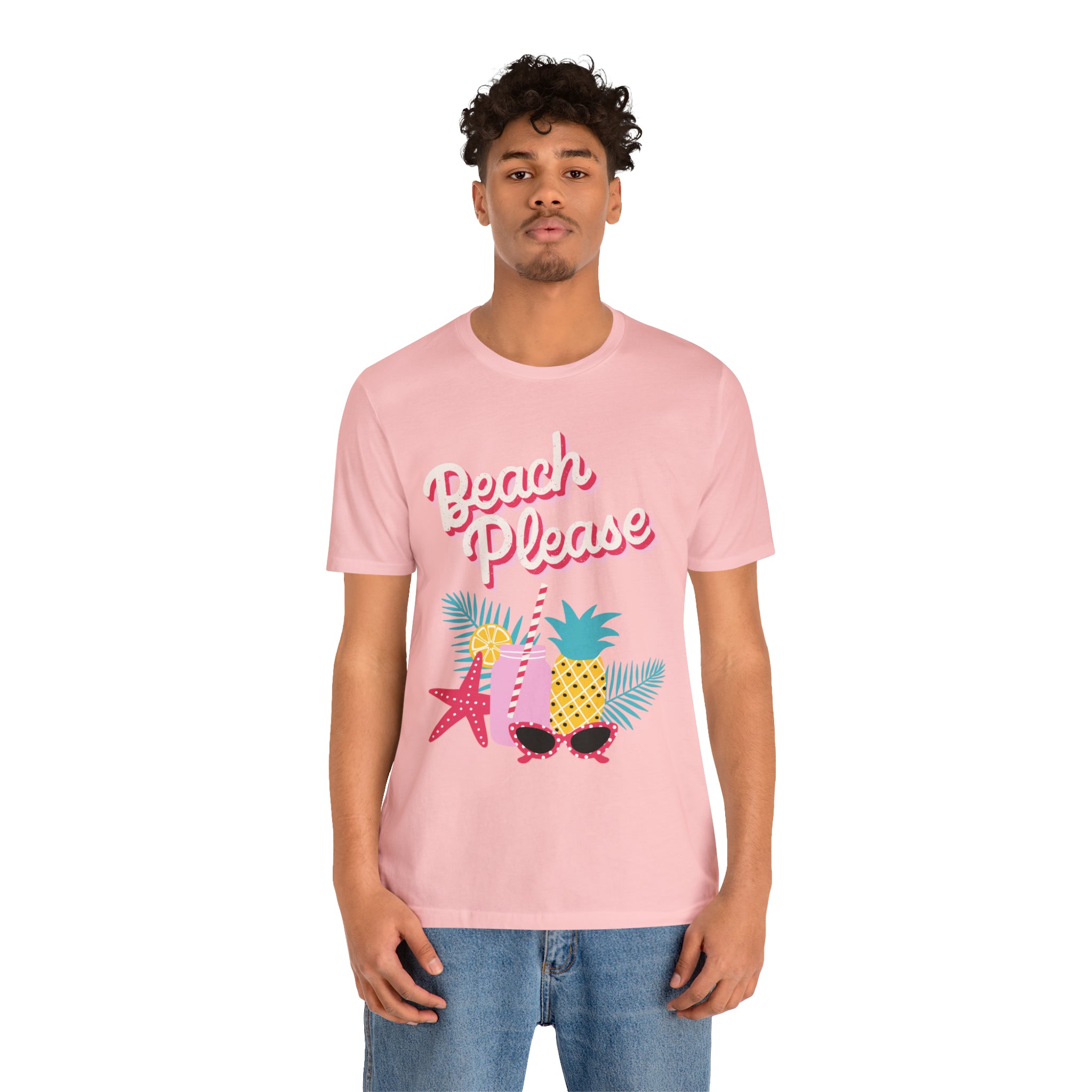 Beach Please Unisex Jersey Short Sleeve Tee