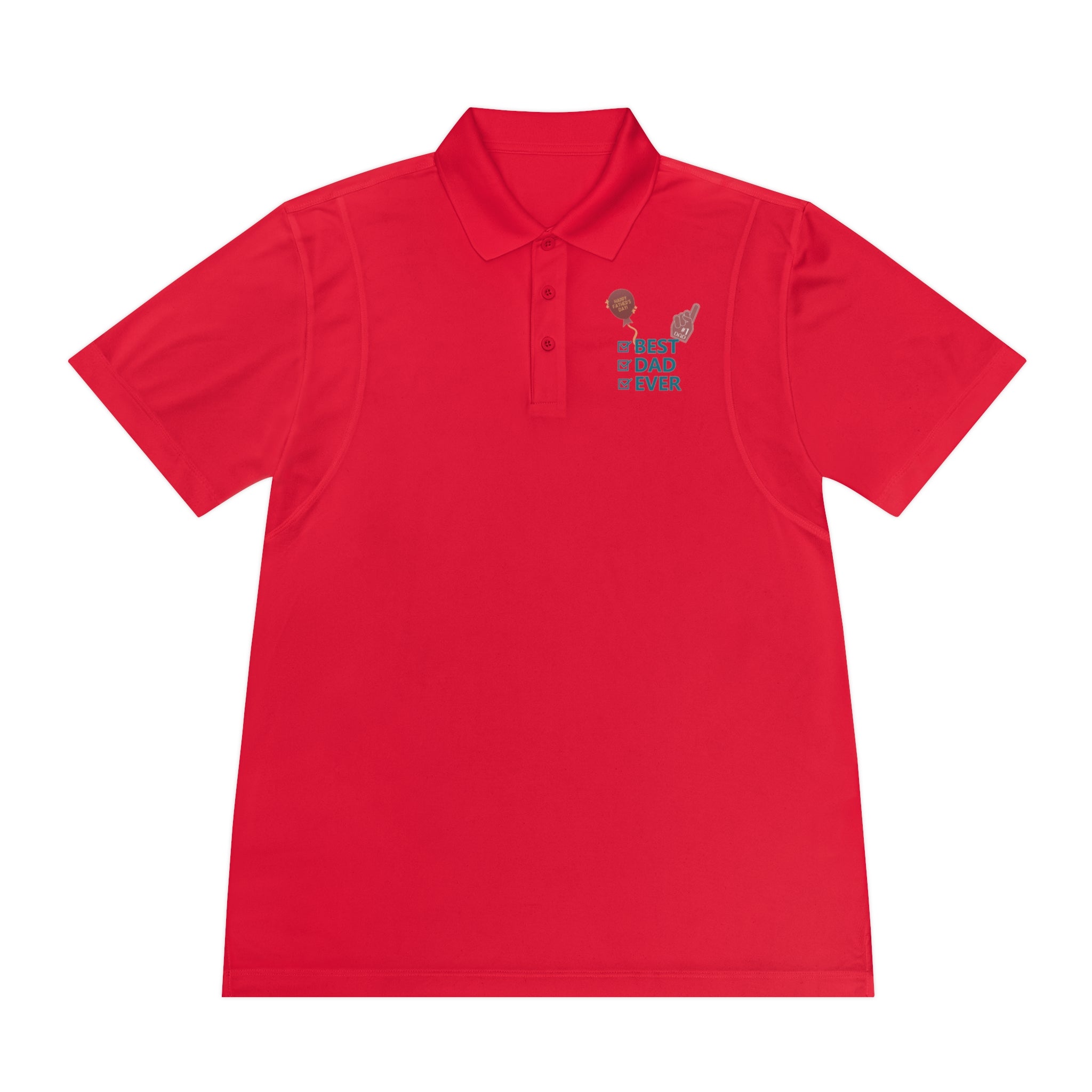 Best Dad Ever Men's Sport Polo Shirt
