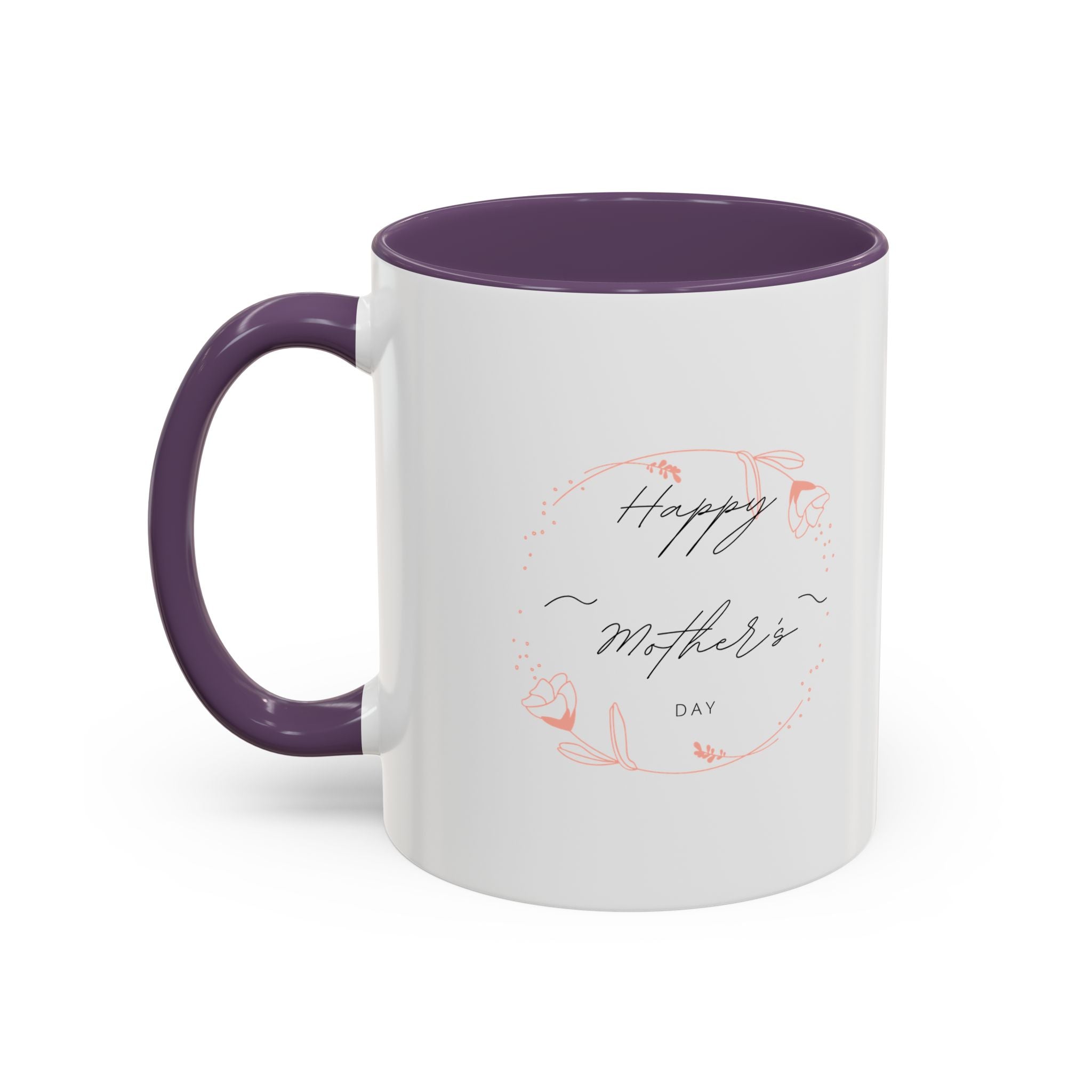 Happy Mom's Day Accent Coffee Mug  11oz & 15oz
