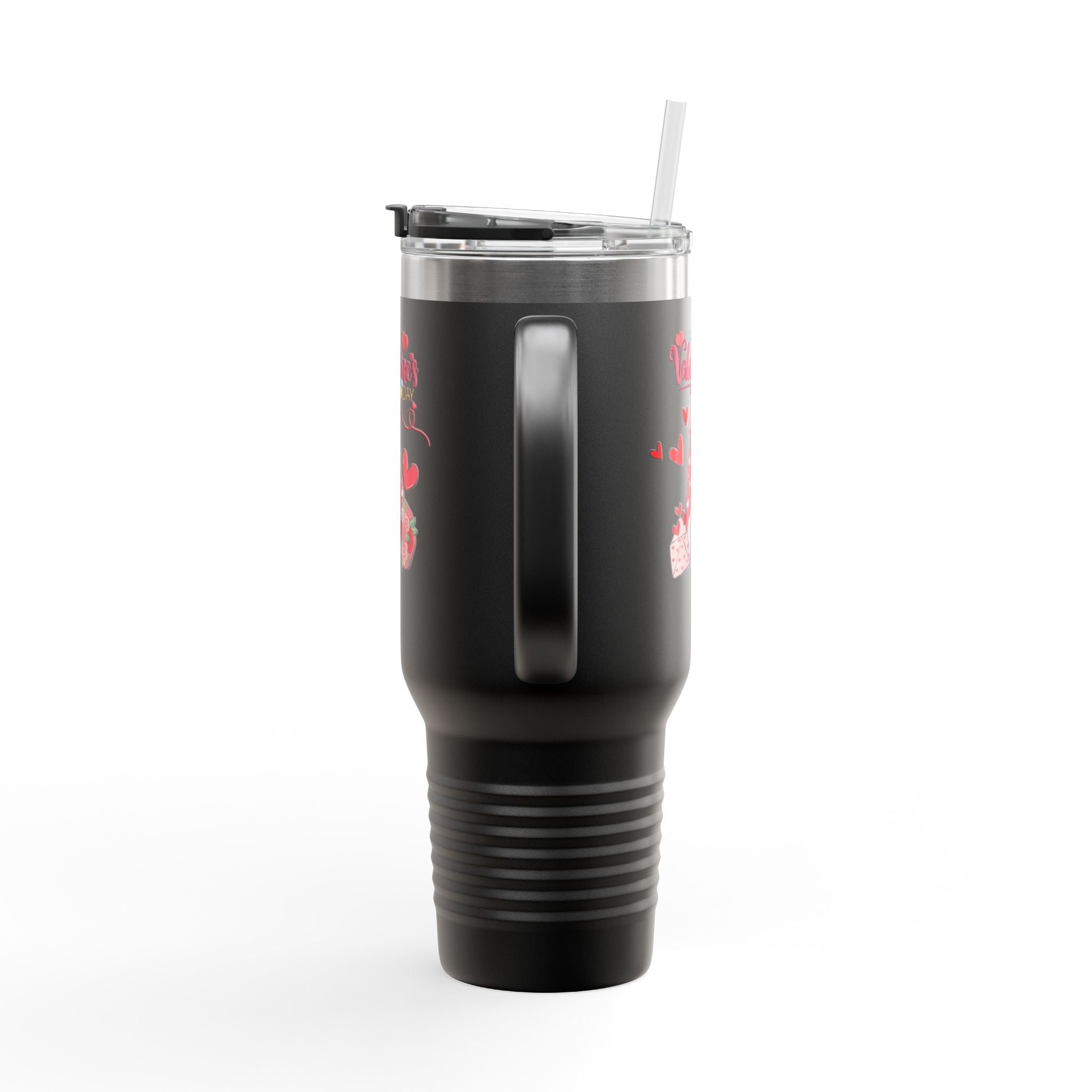 Gnome Valentine's Day Insulated Travel Mug, 40oz