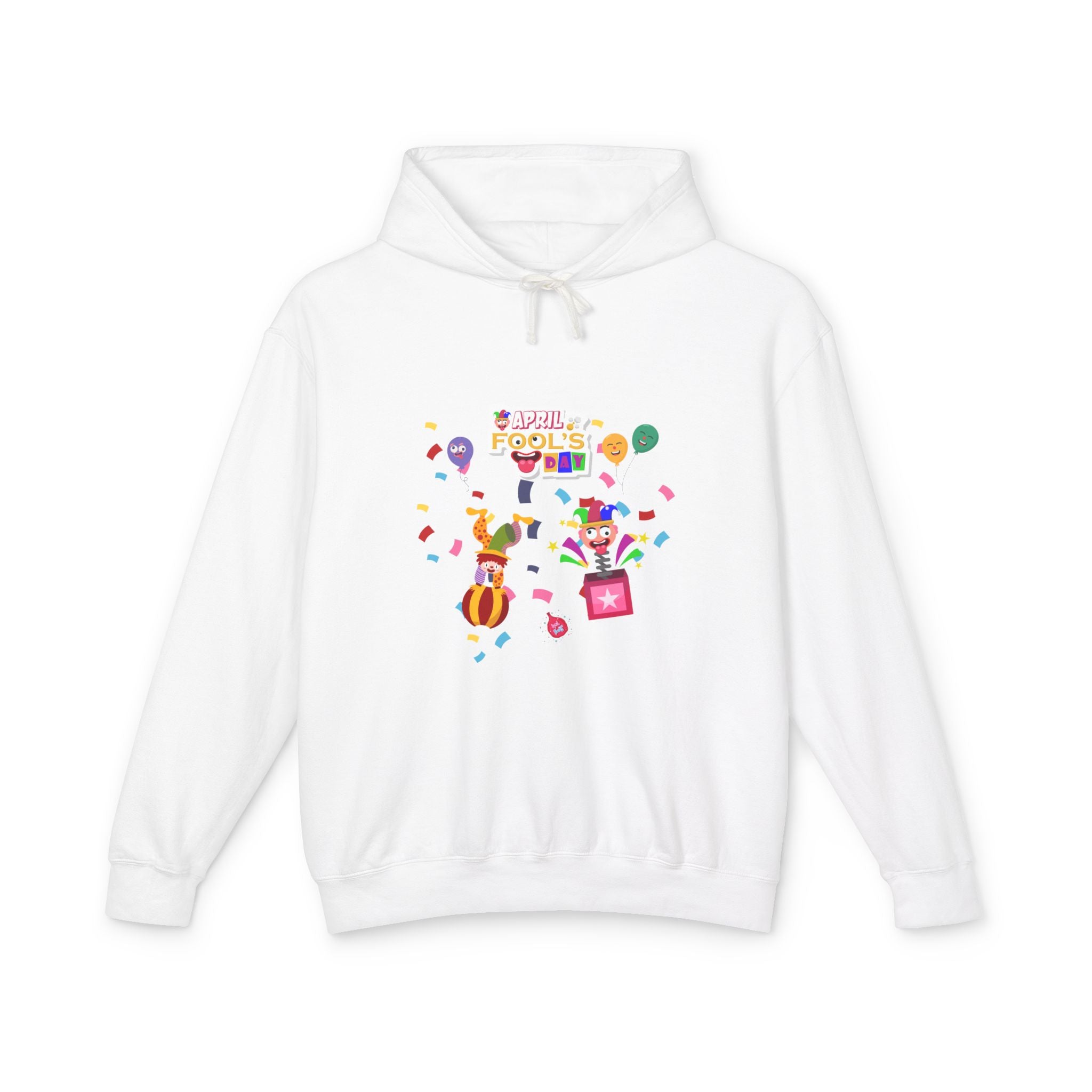 All April Fool's Day Unisex Lightweight Hooded Sweatshirt