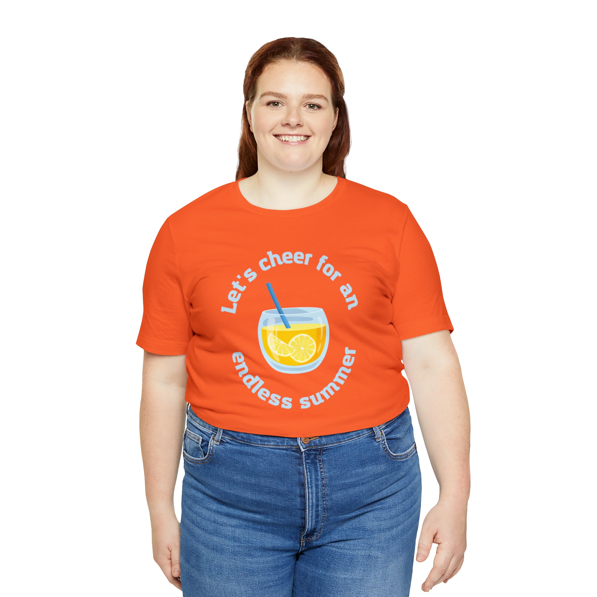 Let's  Cheer For An Endless Summer Unisex Jersey Short Sleeve Tee