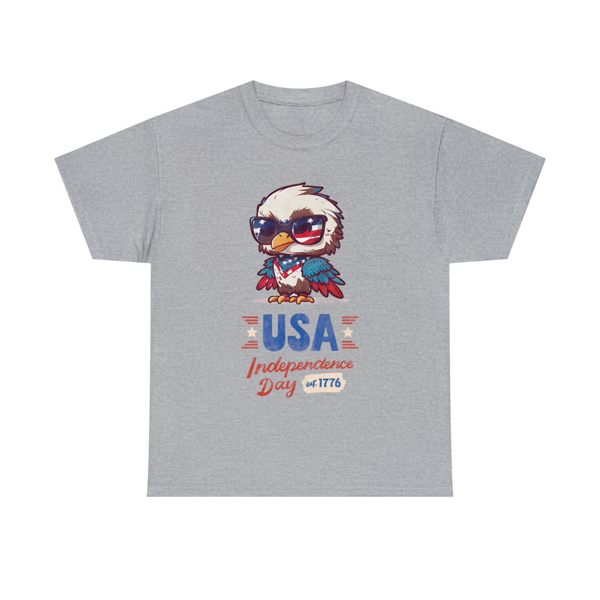 USA Independence Day Unisex Heavy Cotton Tee