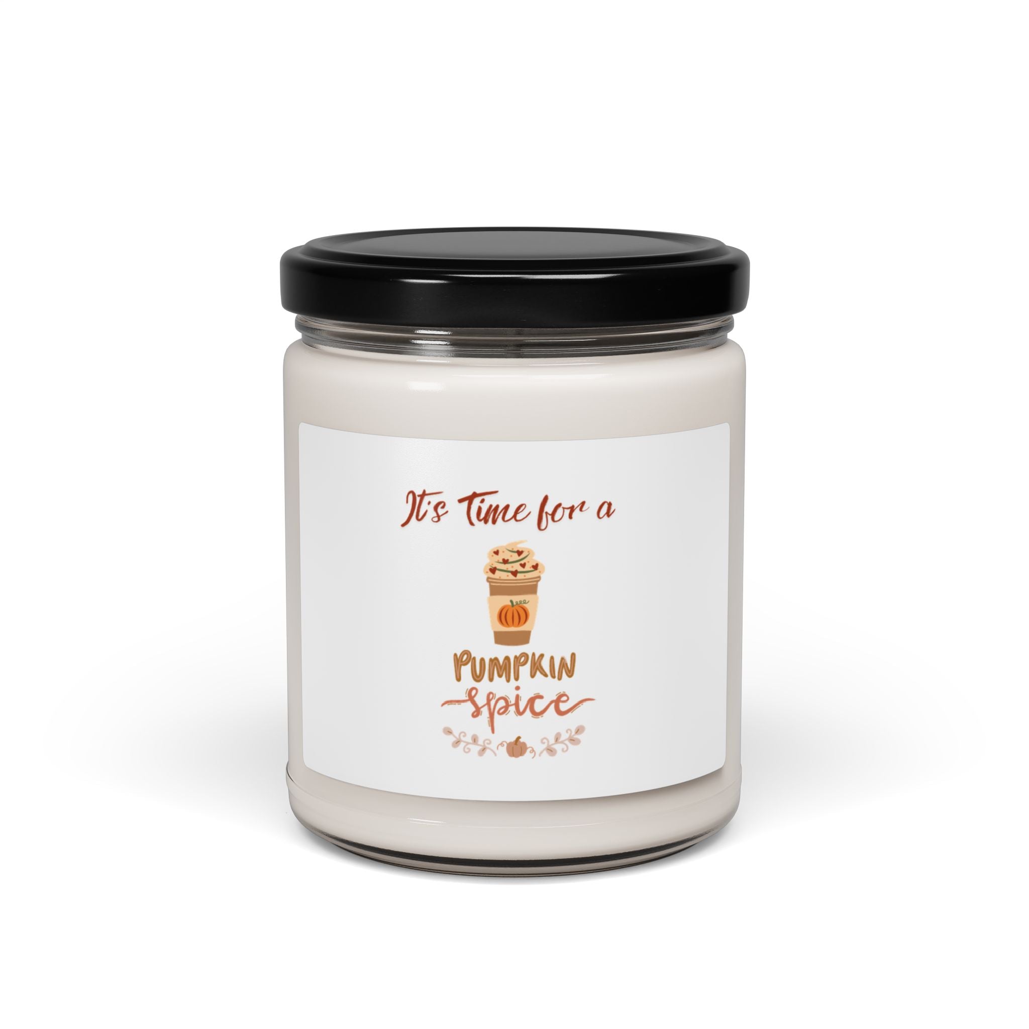 It's Time For A Pumpkin Spice Scented Soy Candle, 9oz