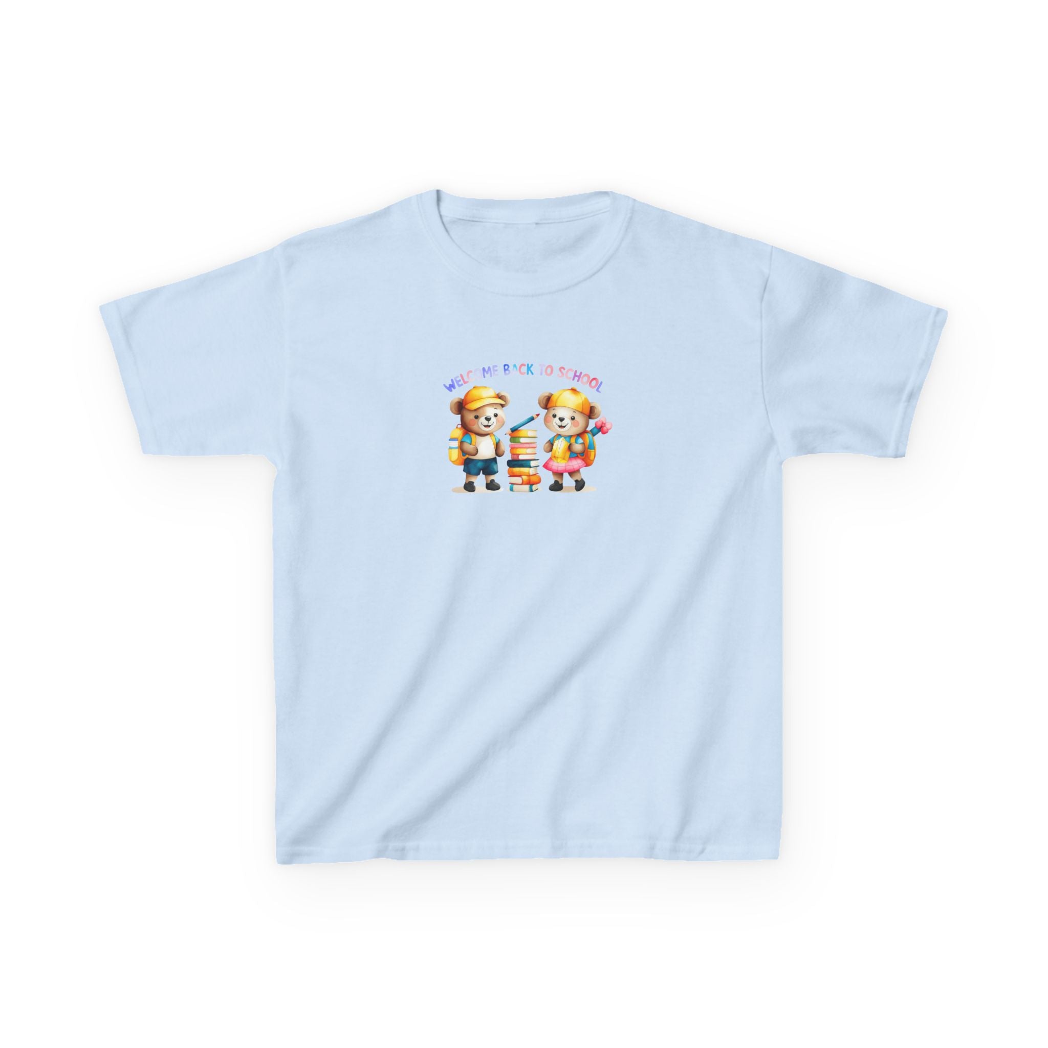 Welcome Back to School Kids Heavy Cotton Tee