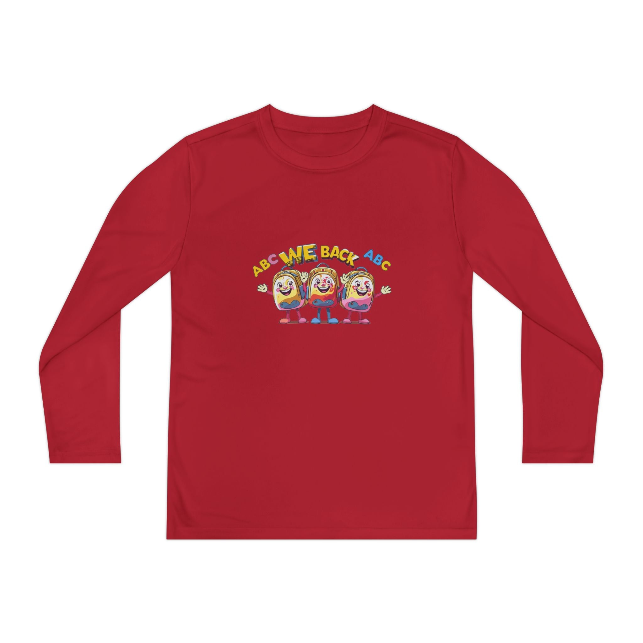 We Back Youth Long Sleeve Competitor Tee