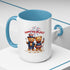 Happy 4th of July Teddy Bear Couple Coffee Mug