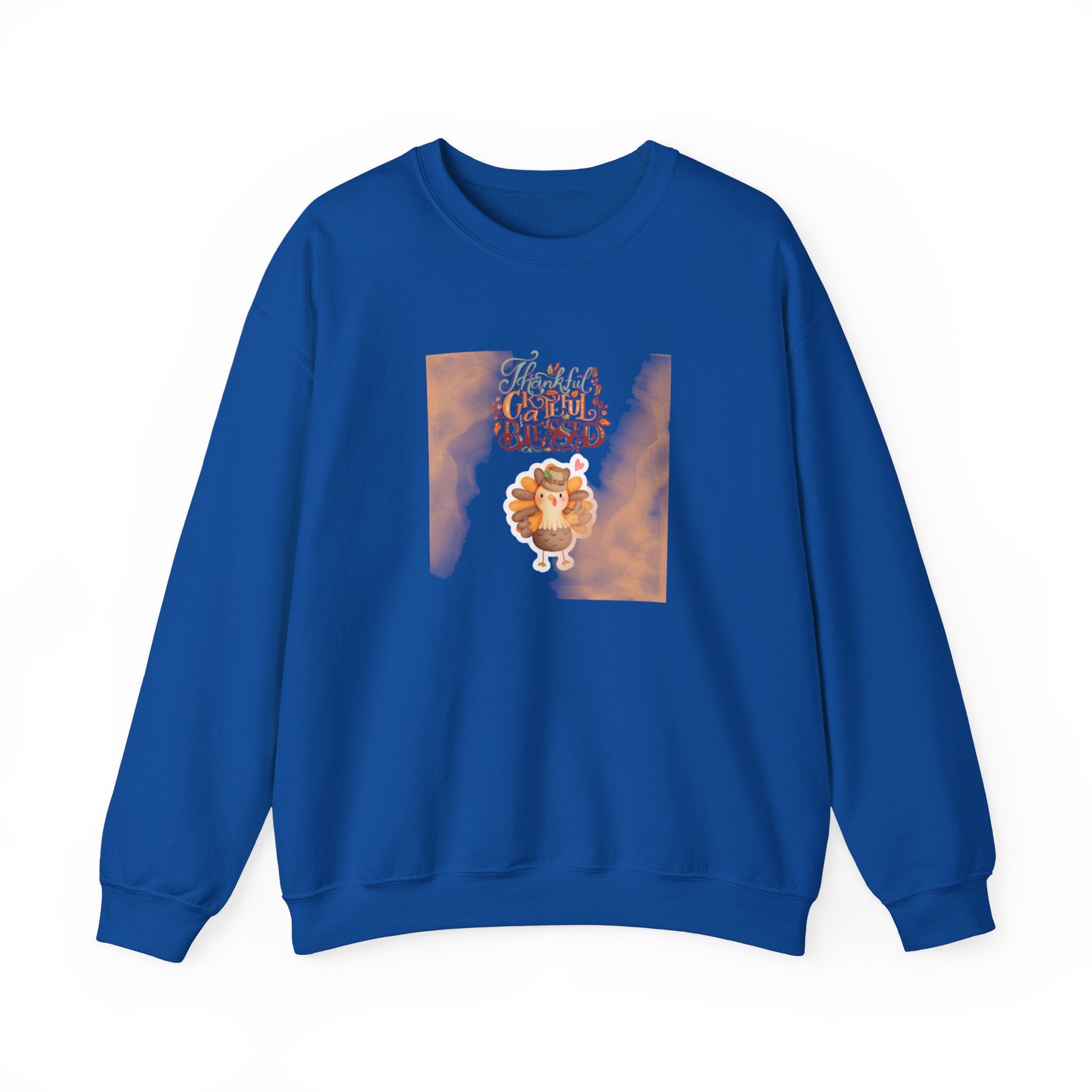 Thankful Grateful Blessed Unisex Heavy Blend™ Crewneck Sweatshirt