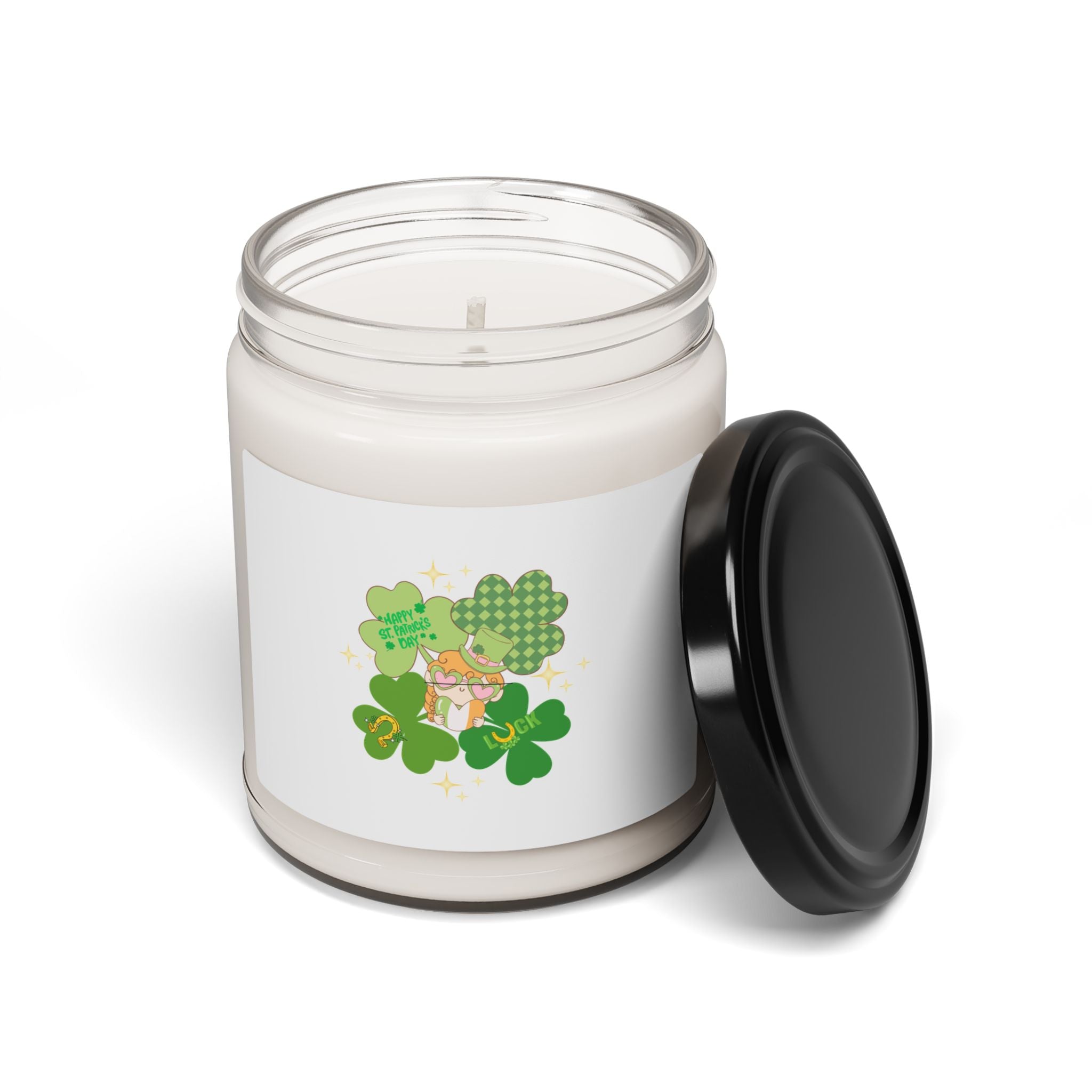 Retro St. Paddy's Day  Scented Soy Candle - 9oz