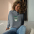 Kiss Me I'm Irish Cat Crop Hoodie
