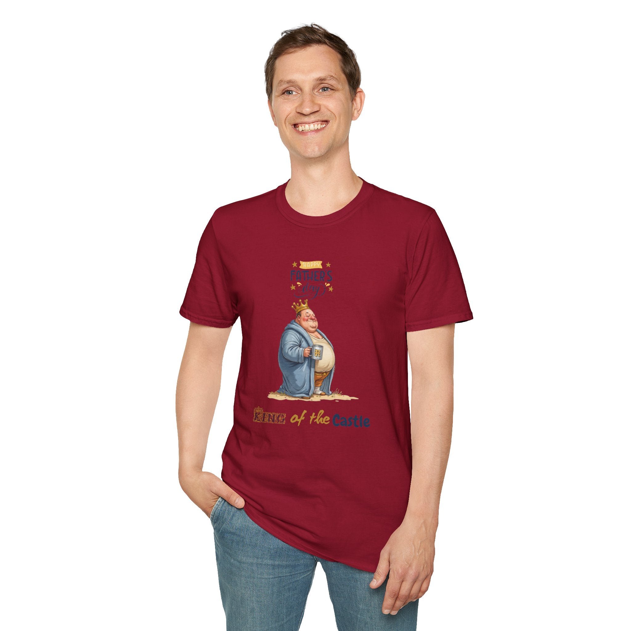 Father's Day King of the Castle T-Shirt, Unisex Tee