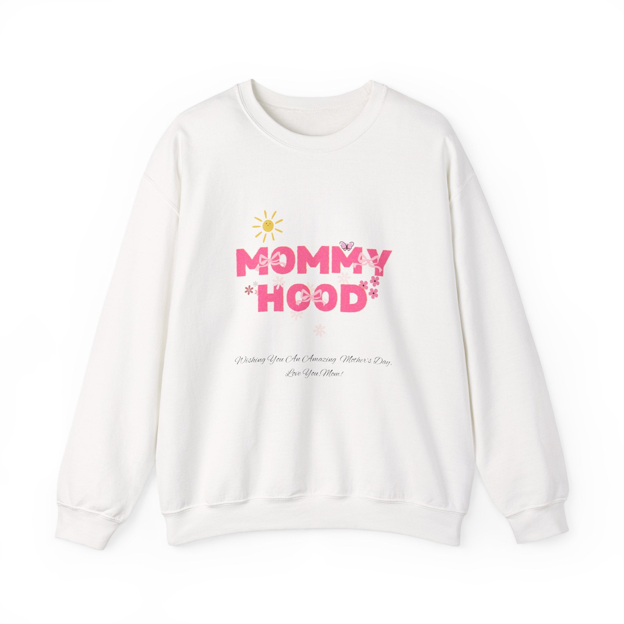 Mommy Hood Unisex Crewneck Sweatshirt