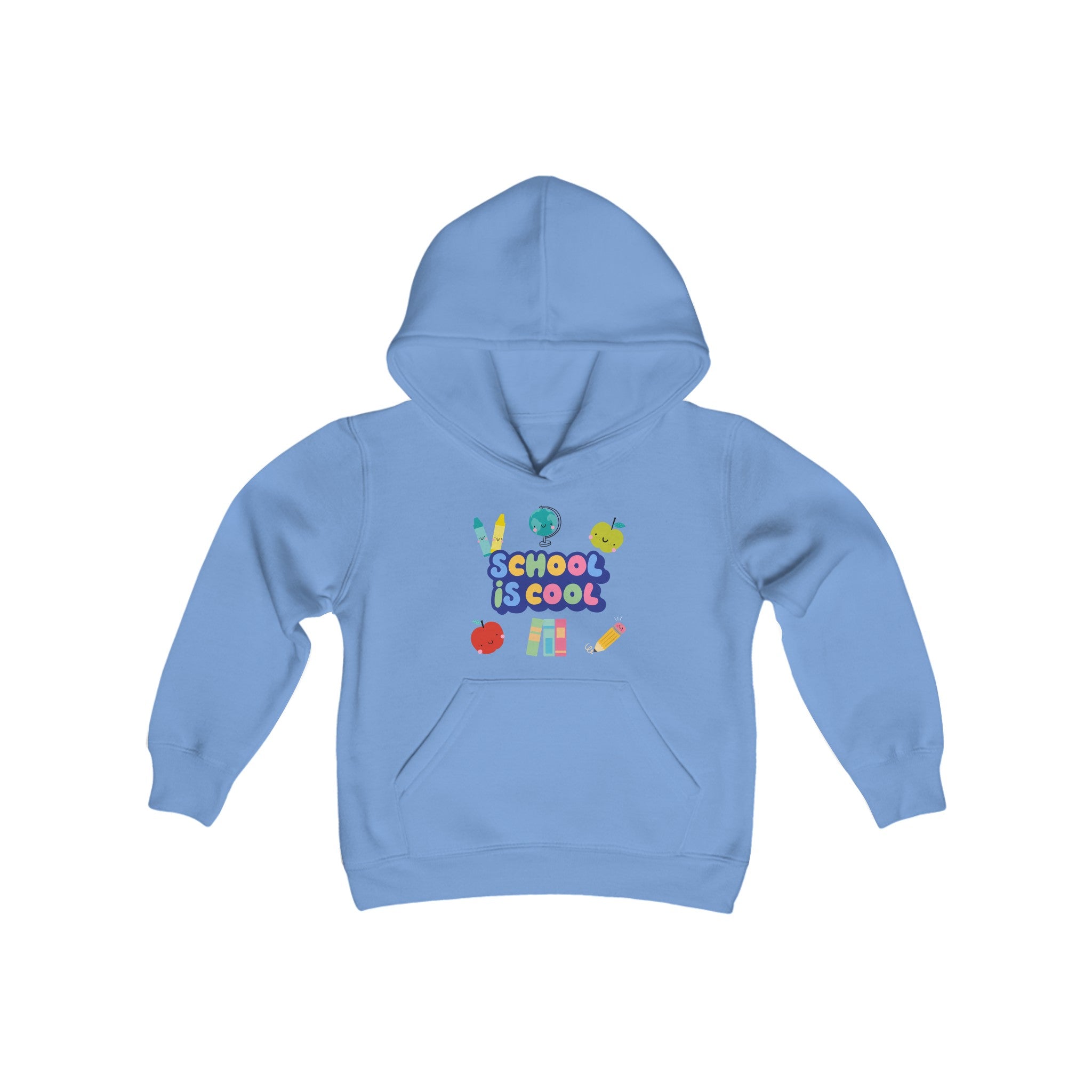 School Is Cool Youth Heavy Blend Hooded Sweatshirt