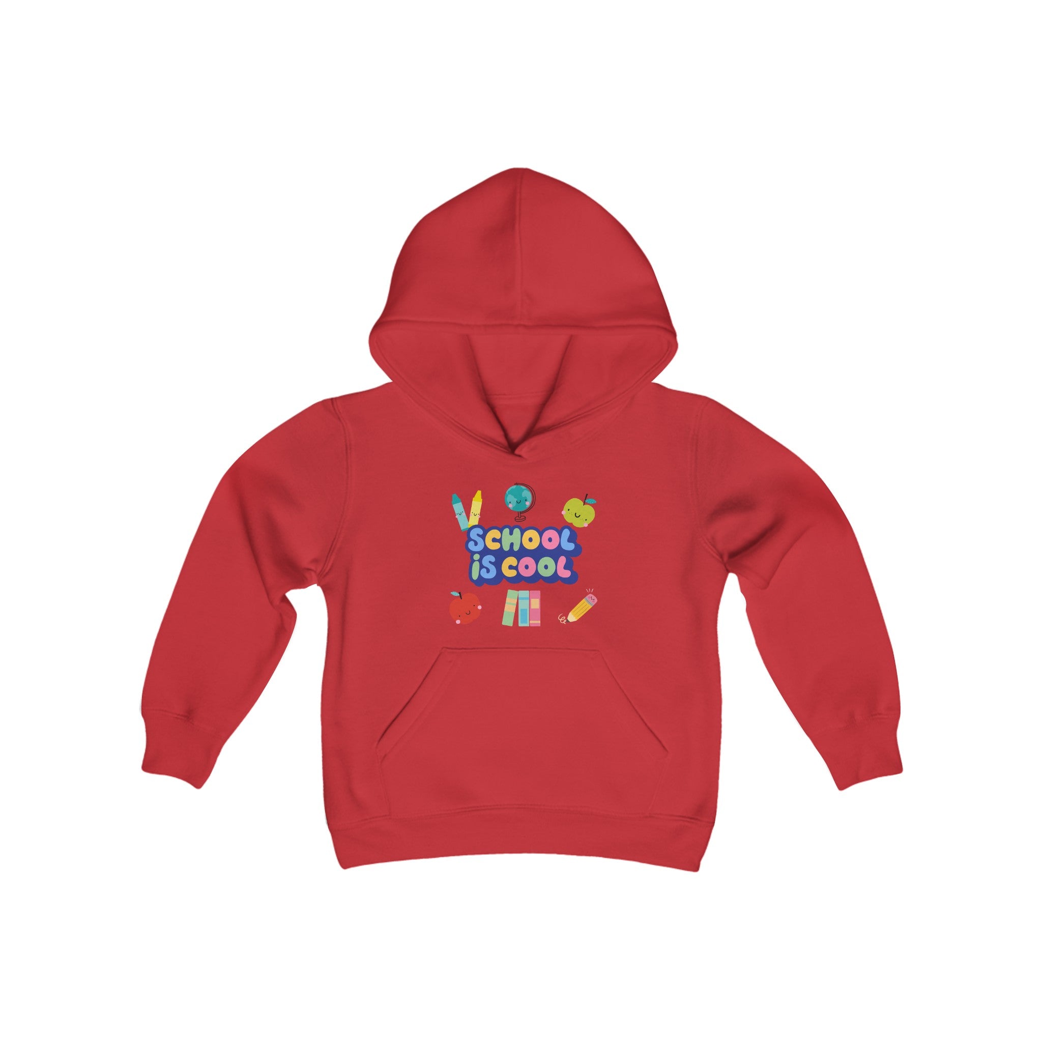 School Is Cool Youth Heavy Blend Hooded Sweatshirt