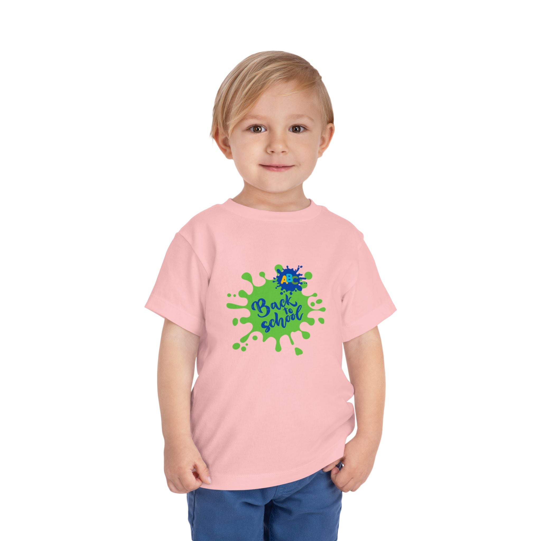 ABC Back To School Toddler Short Sleeve Tee