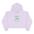 Kiss Me I'm Irish Cat Crop Hoodie