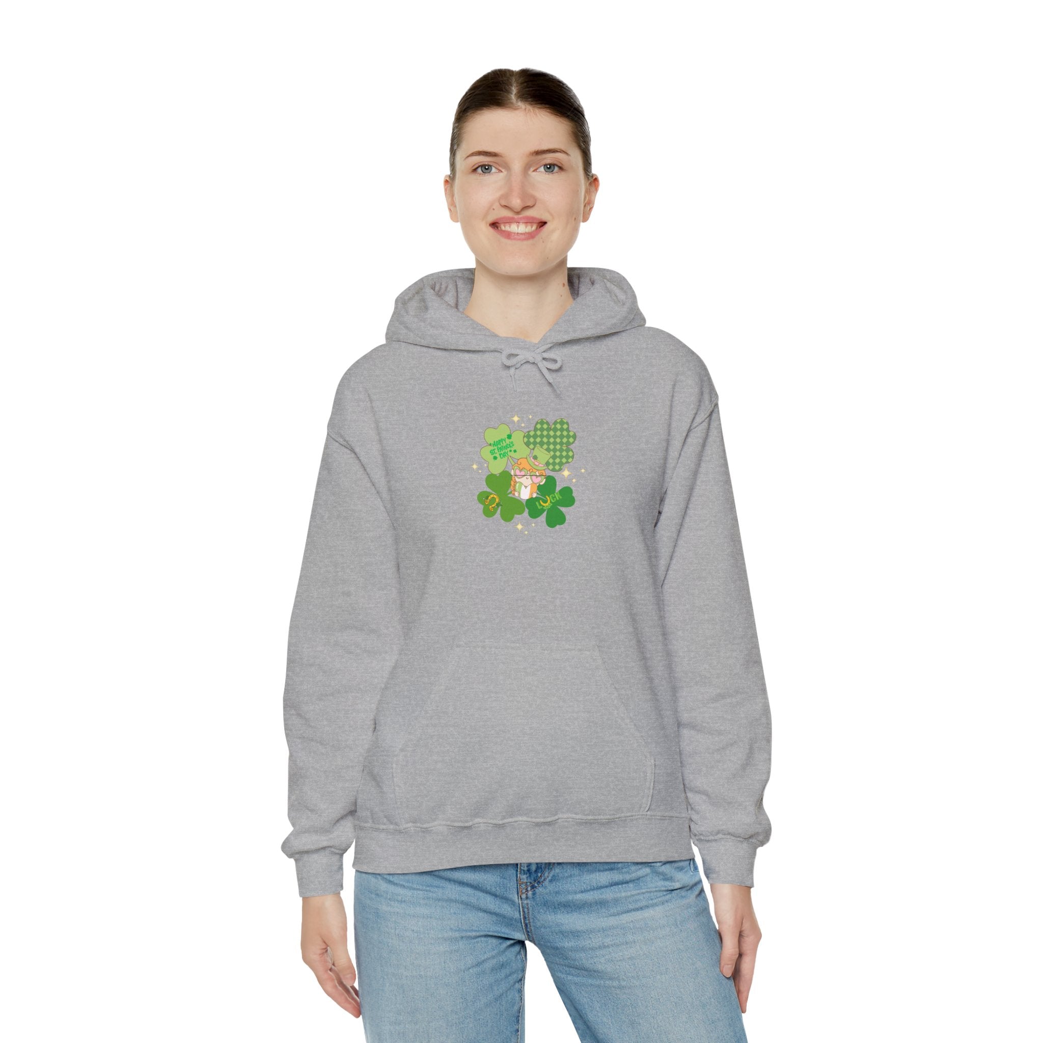Retro St. Patty's Day Unisex Hooded Sweatshirt