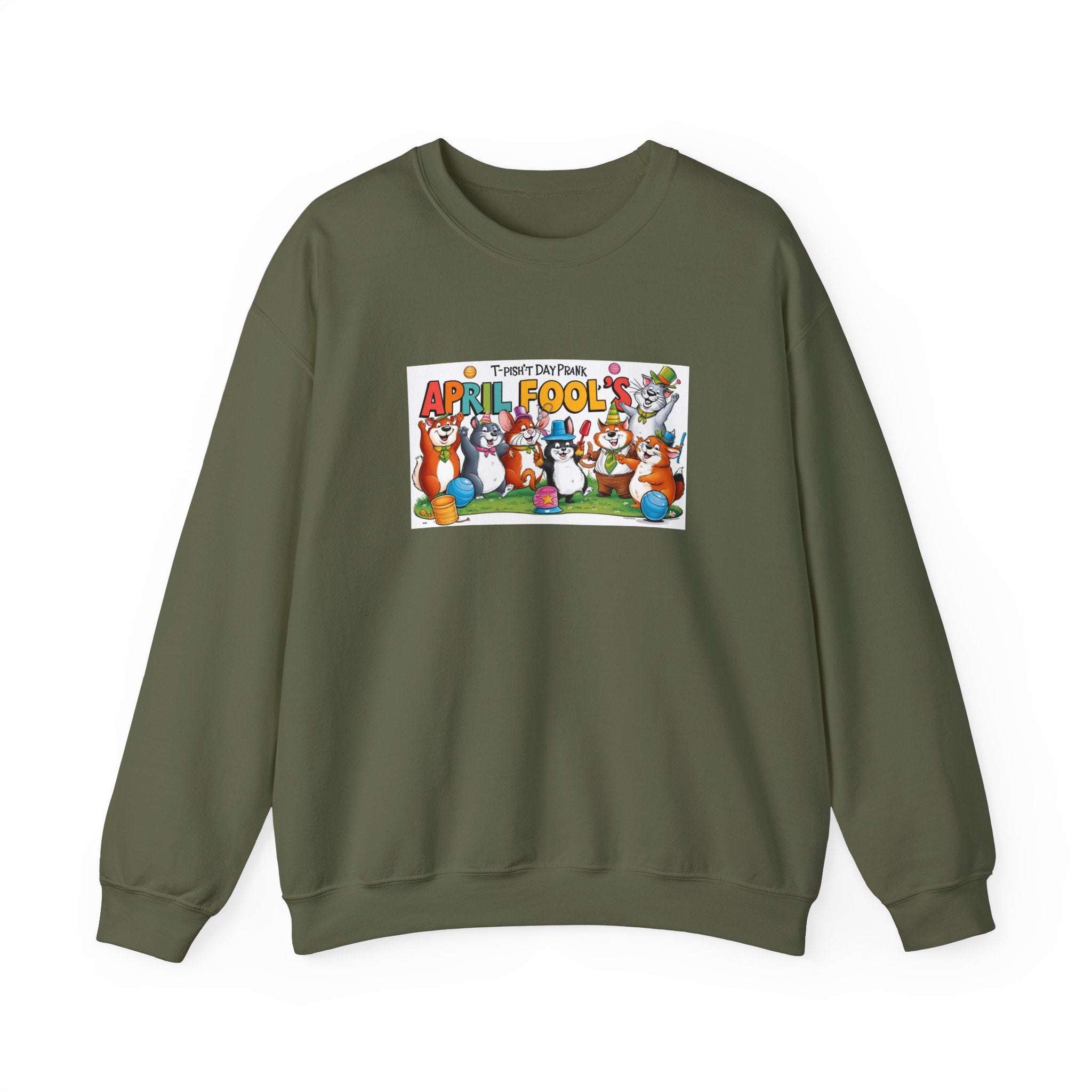 T-Pish'-T Day Prank Unisex Crewneck Sweatshirt