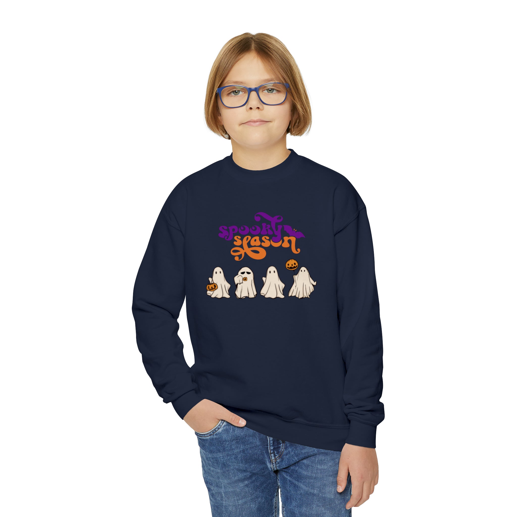 Spooky Season Youth Crewneck Sweatshirt