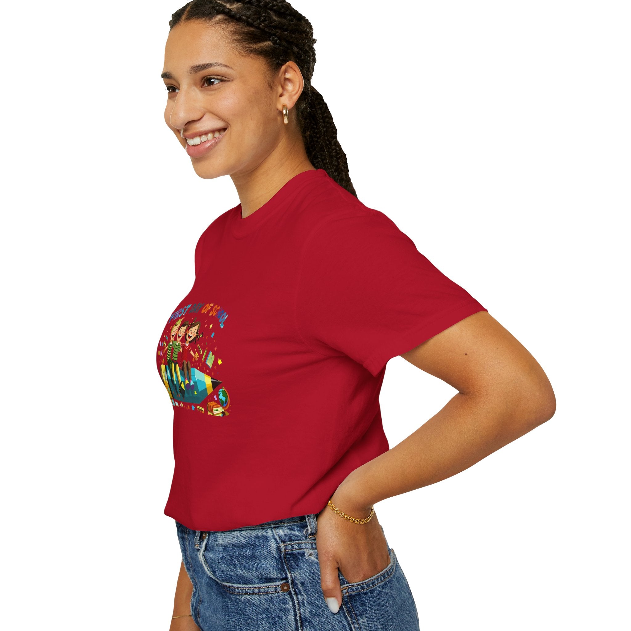 First Day of School Unisex Garment-Dyed T-Shirt
