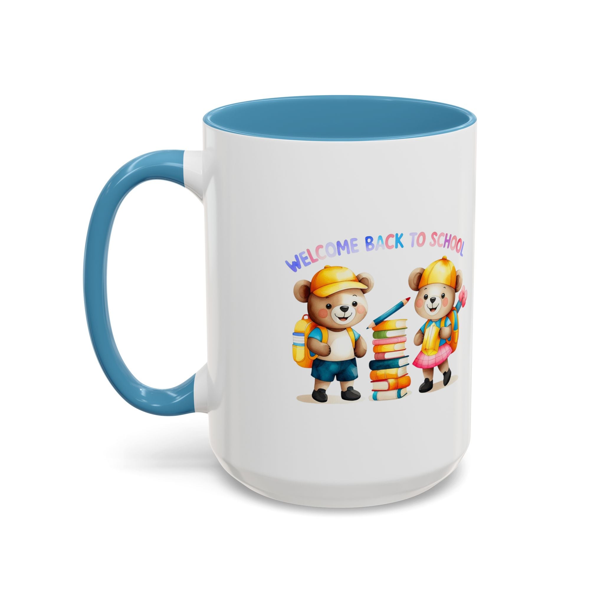 Welcome Back to School Bear Coffee Mug - 11oz, 15oz