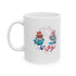 Splash 4th Of July Ceramic Mug, (11oz, 15oz)