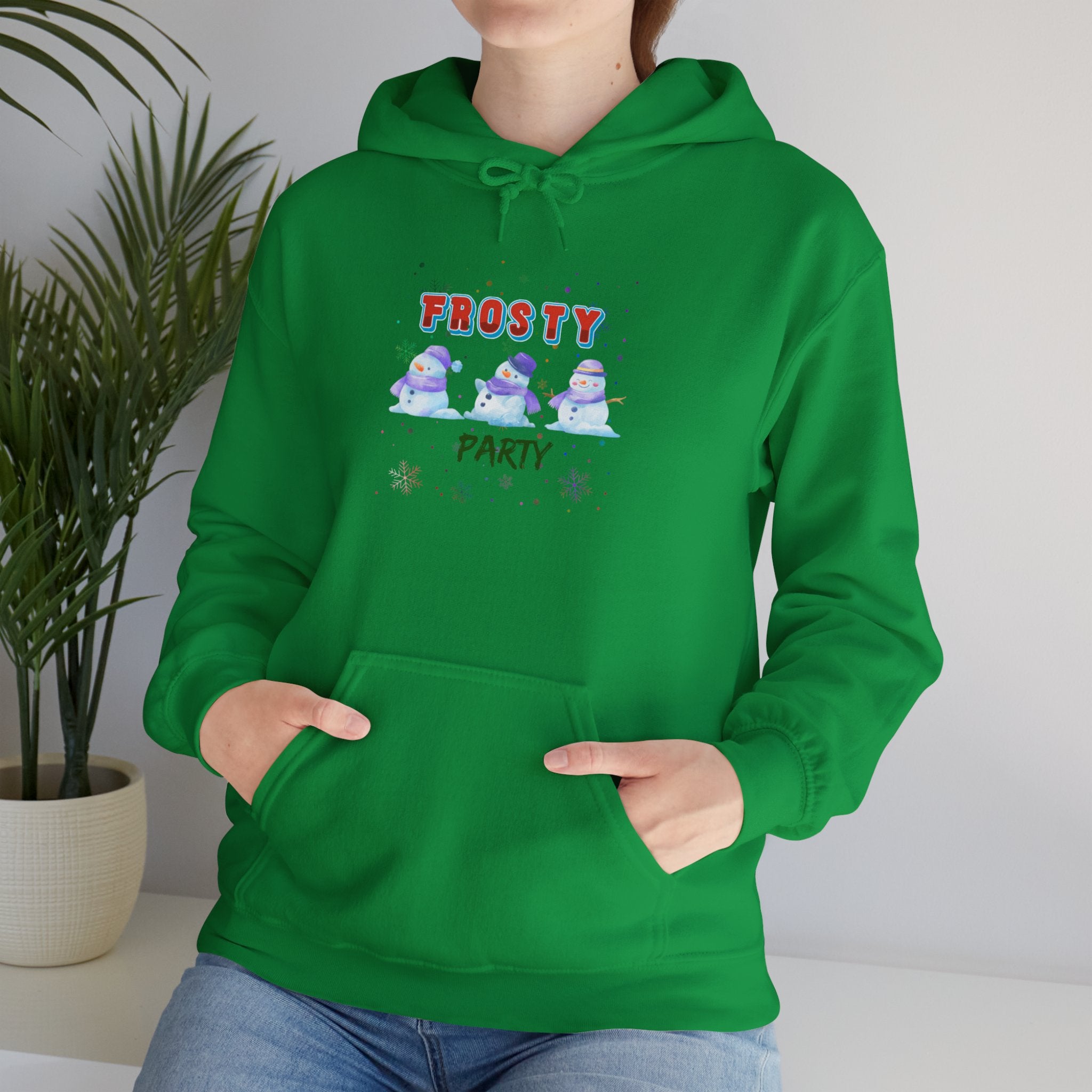 Frosty Party Unisex Heavy Blend™ Hooded Sweatshirt