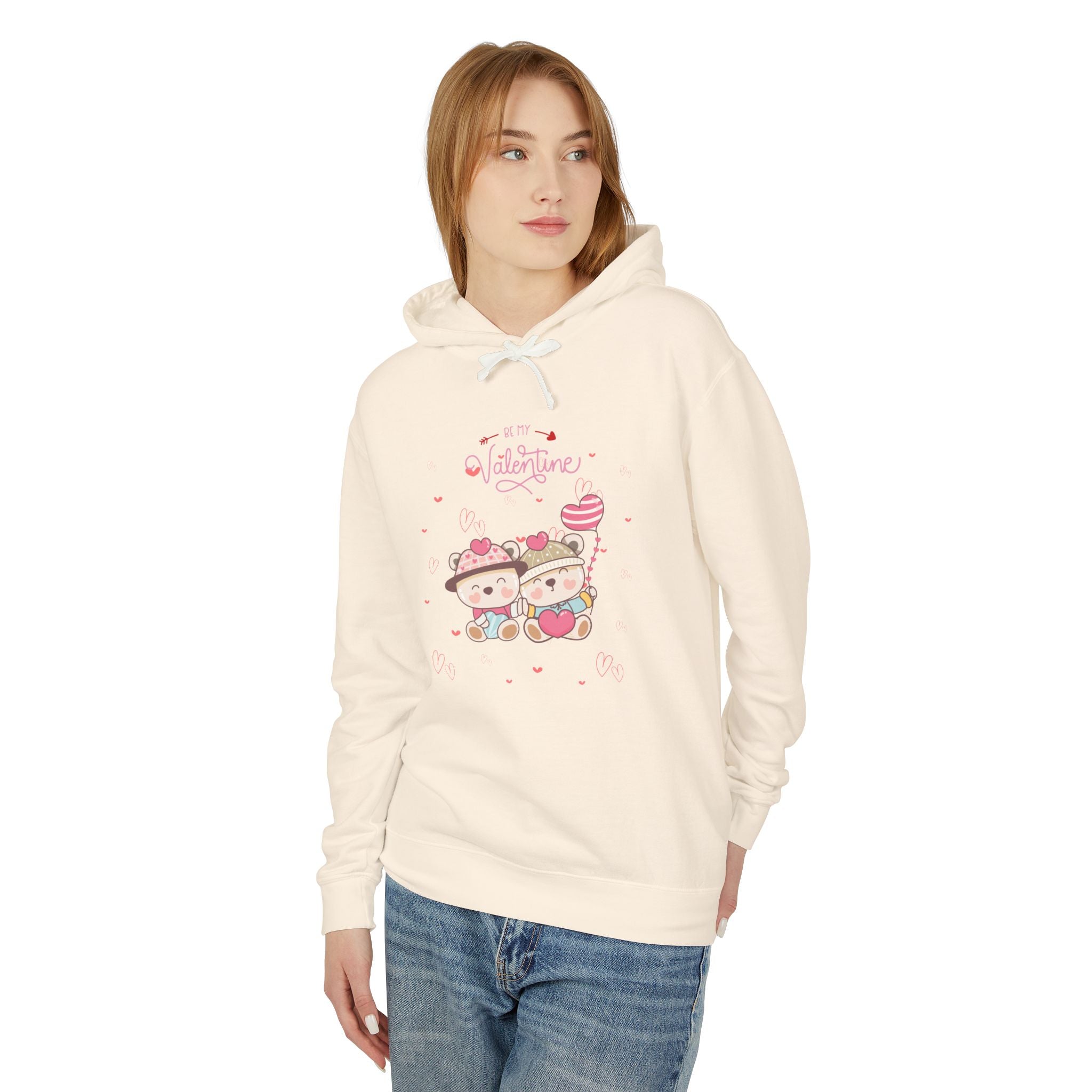 You And Me Forever Unisex Lightweight Hooded Sweatshirt